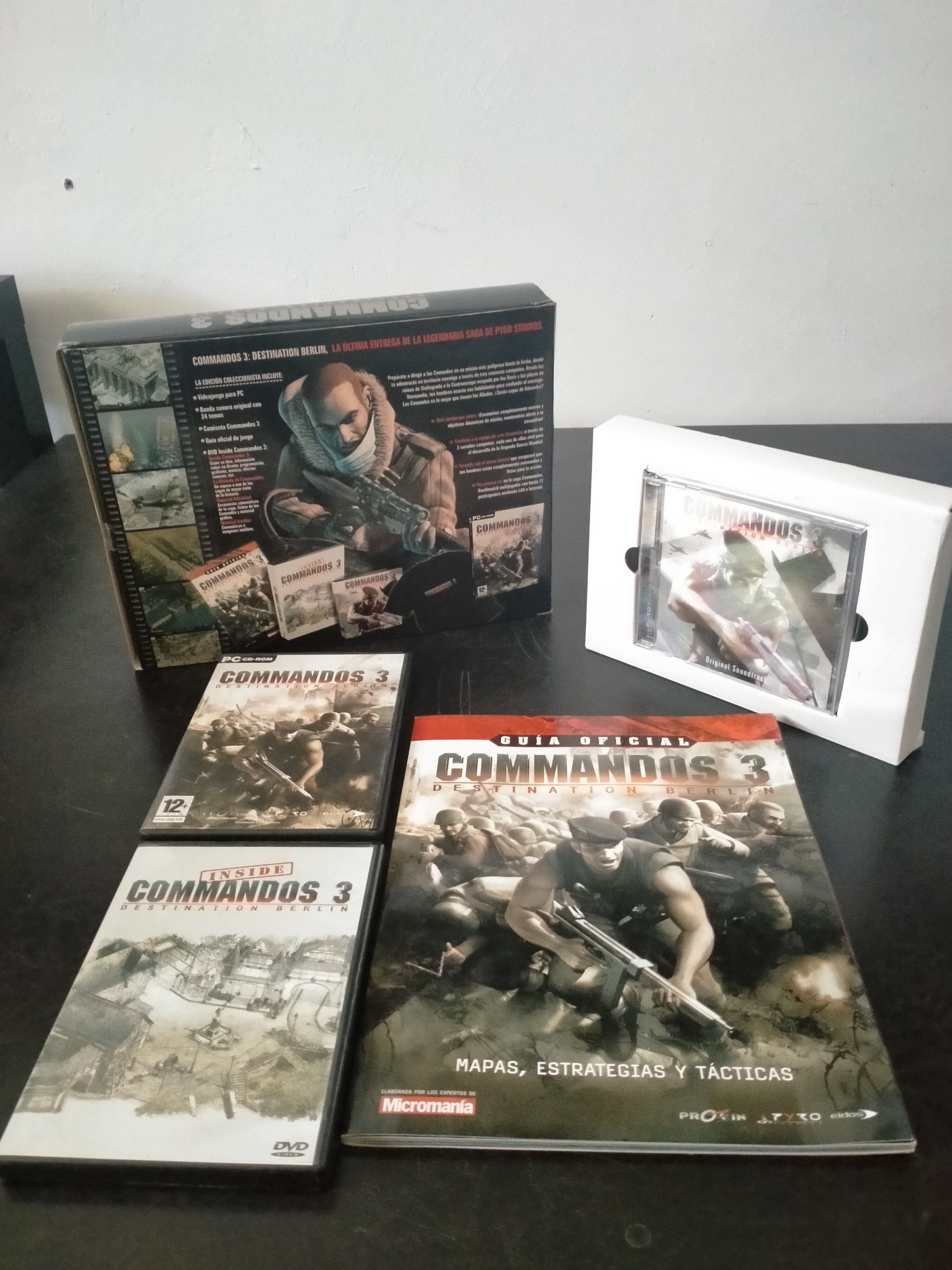 Imagen documental 2 de Commandos 3: Destination Berlin - Edición Coleccionista, formato Big Box, para Windows 98, Windows Me, Win2000