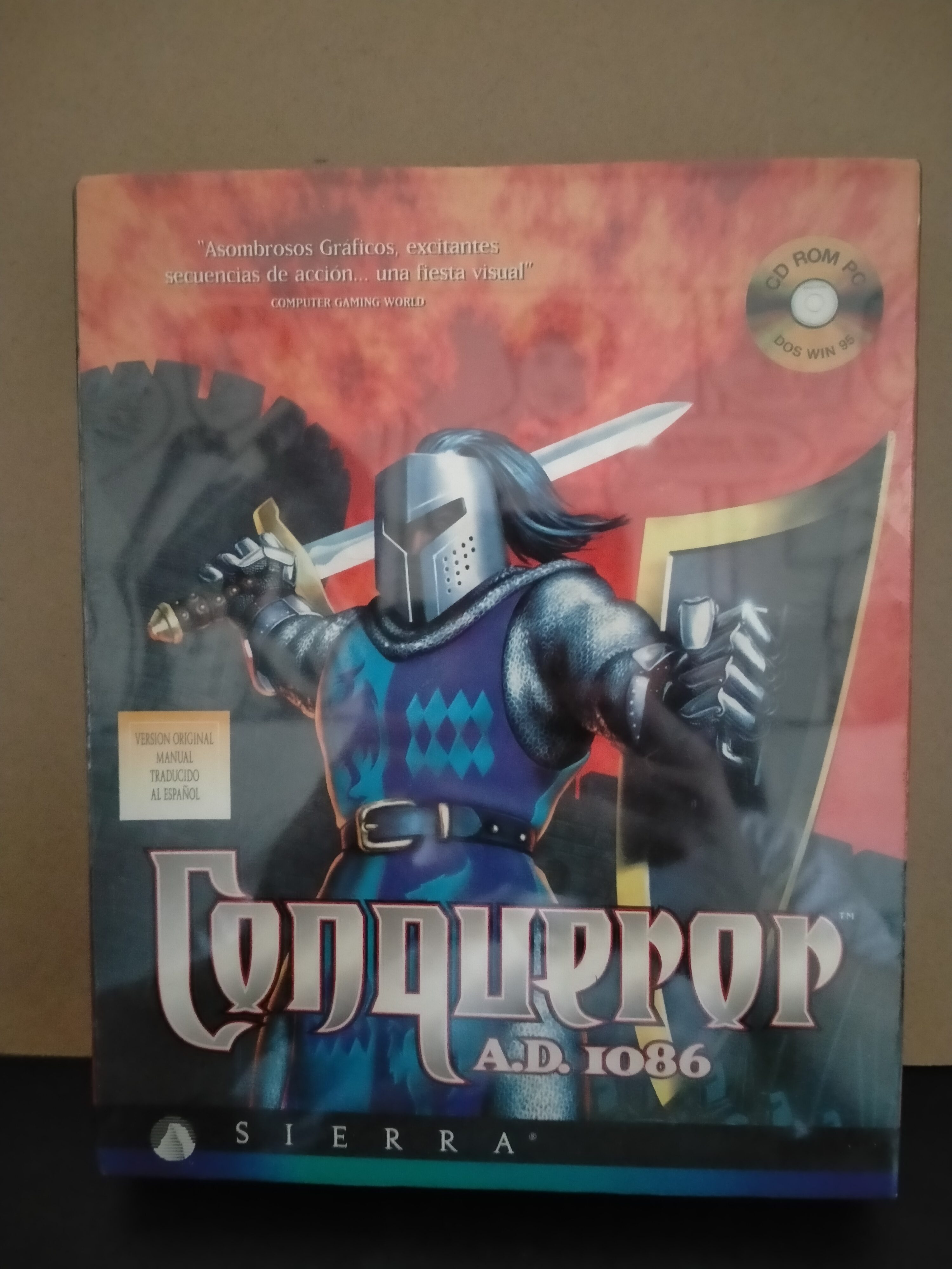 Edición física de Conqueror: A.D. 1086