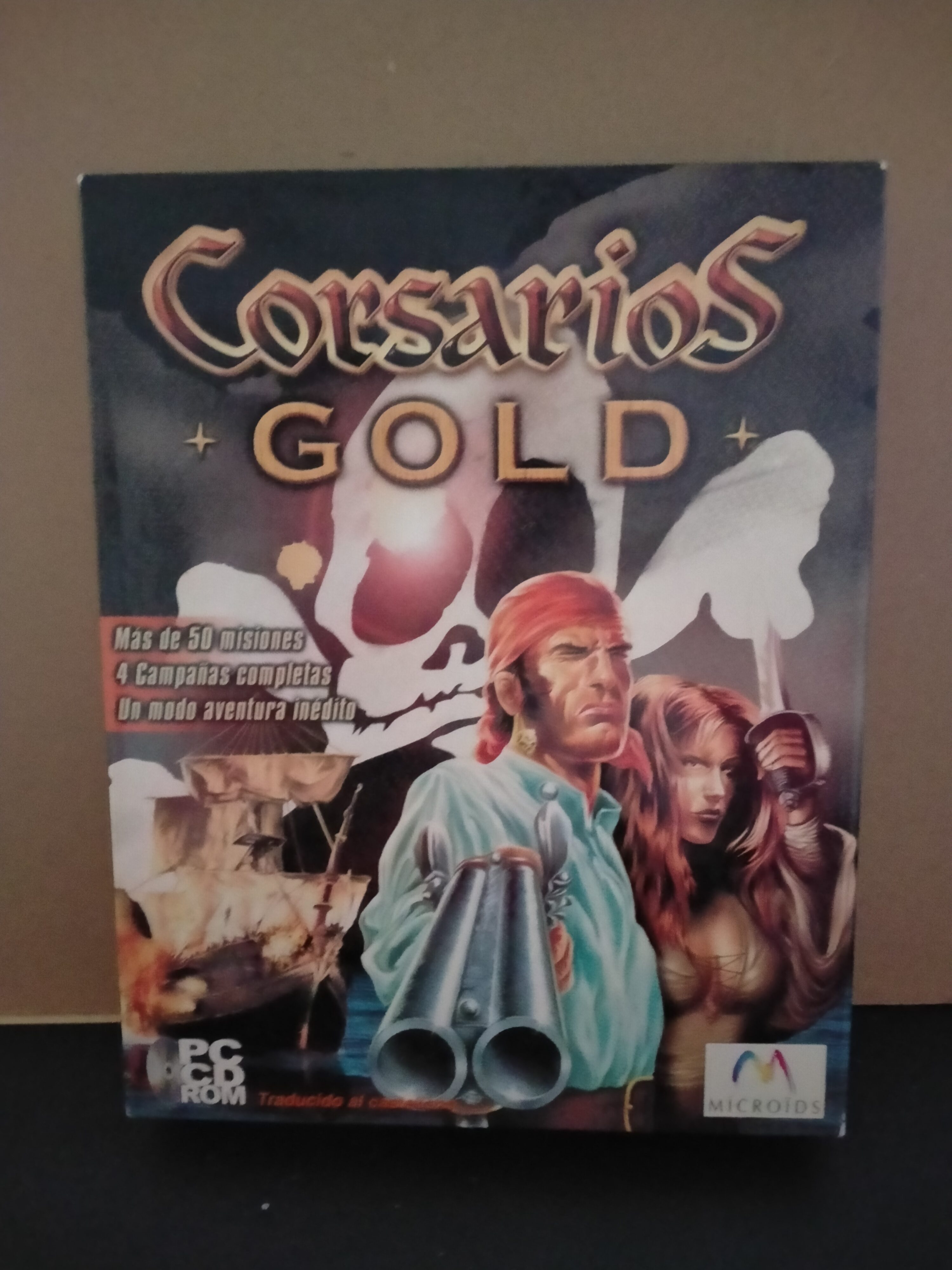 Edición física de Corsarios Gold
