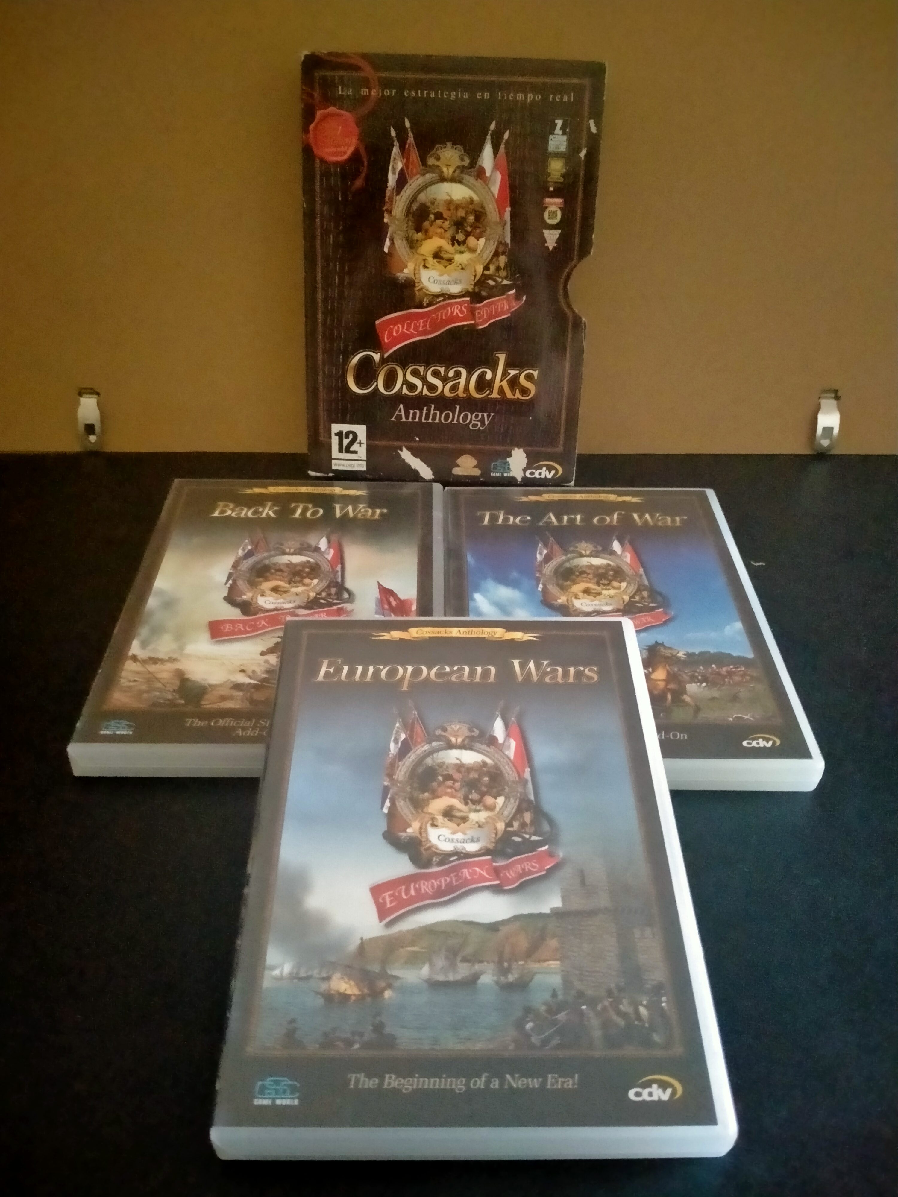 Edición física de Cossacks Anthology