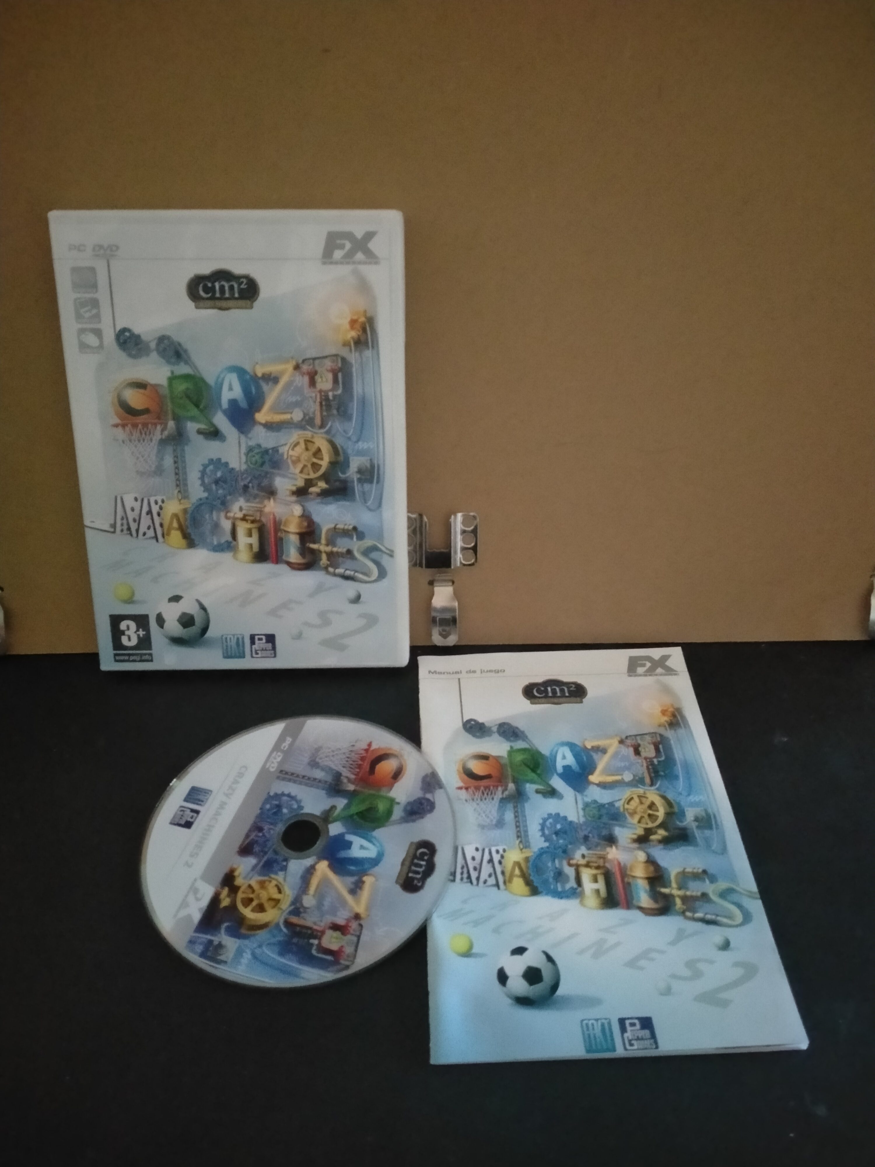 Edición física de Crazy Machines