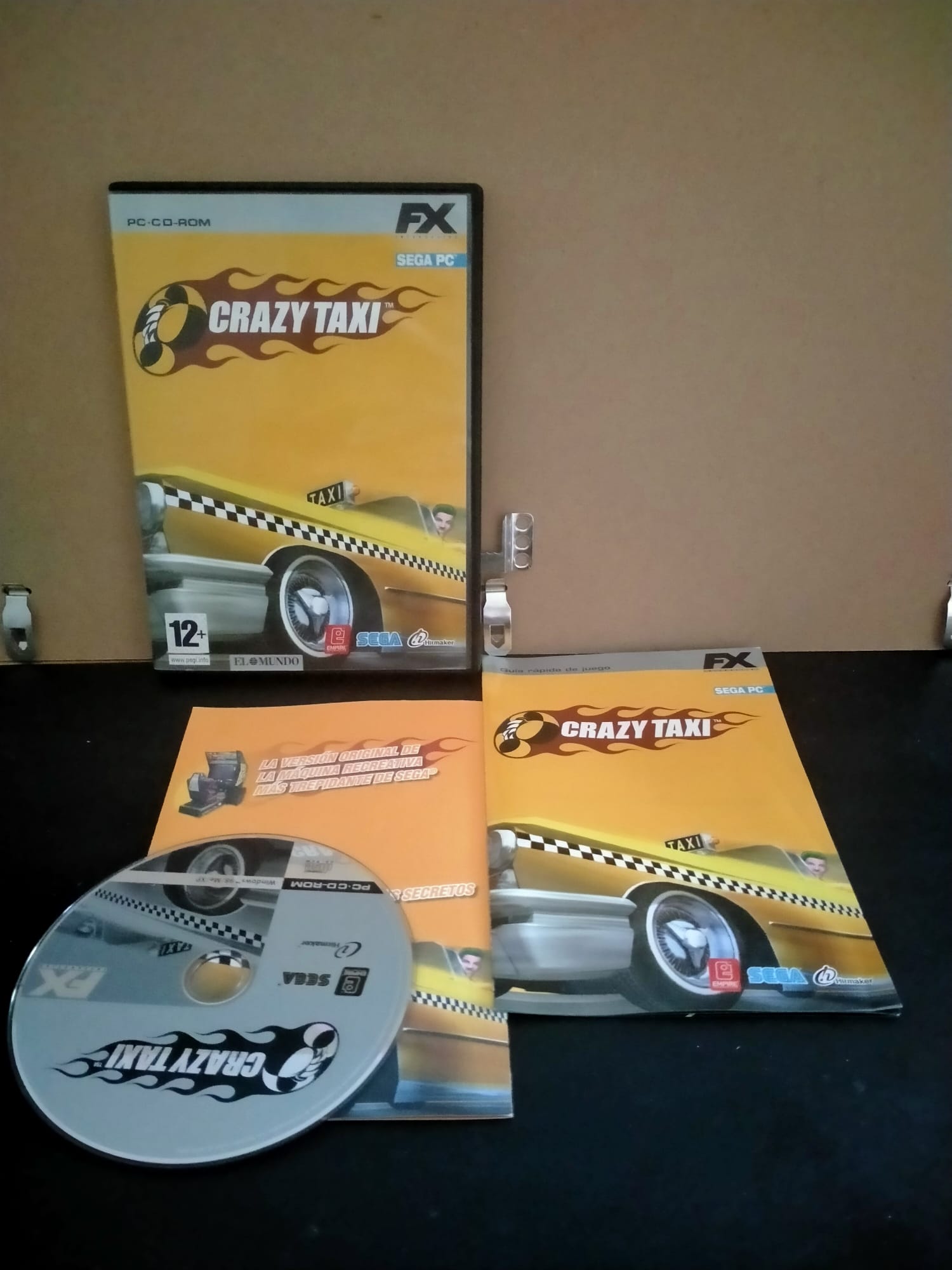 Edición física de Crazy Taxi