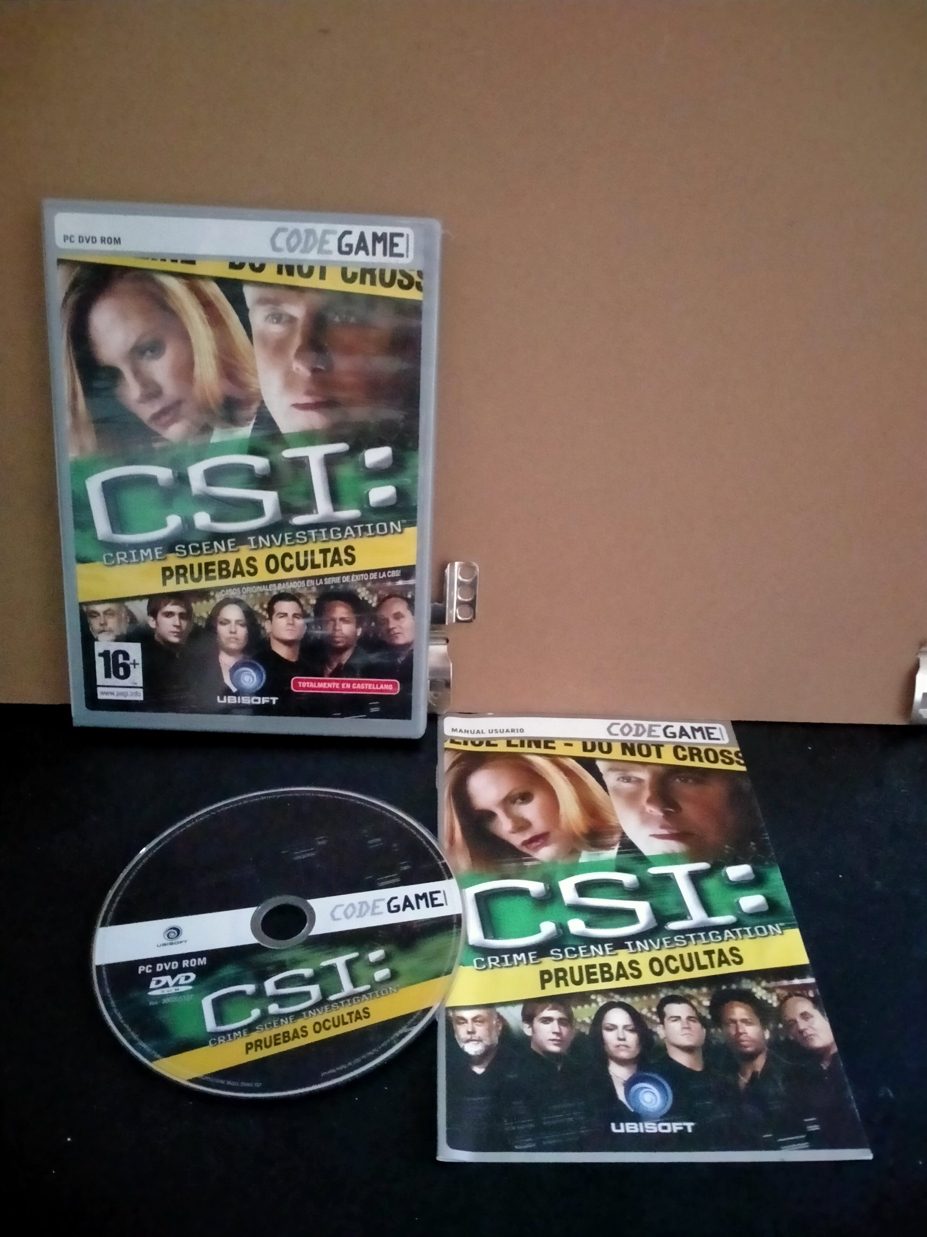 Edición física de CSI: Pruebas Ocultas