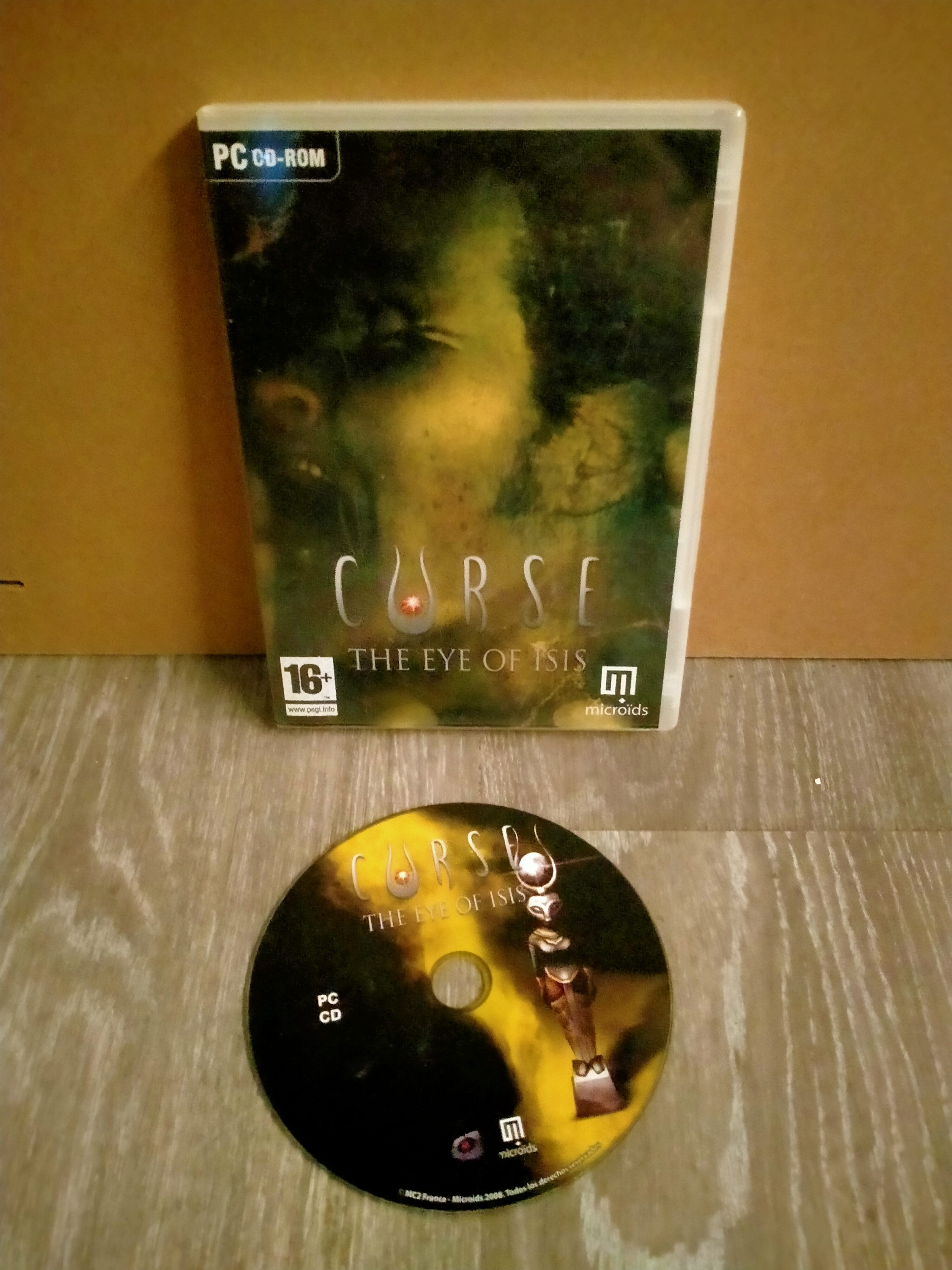 Edición física de Curse: The Eye of Isis
