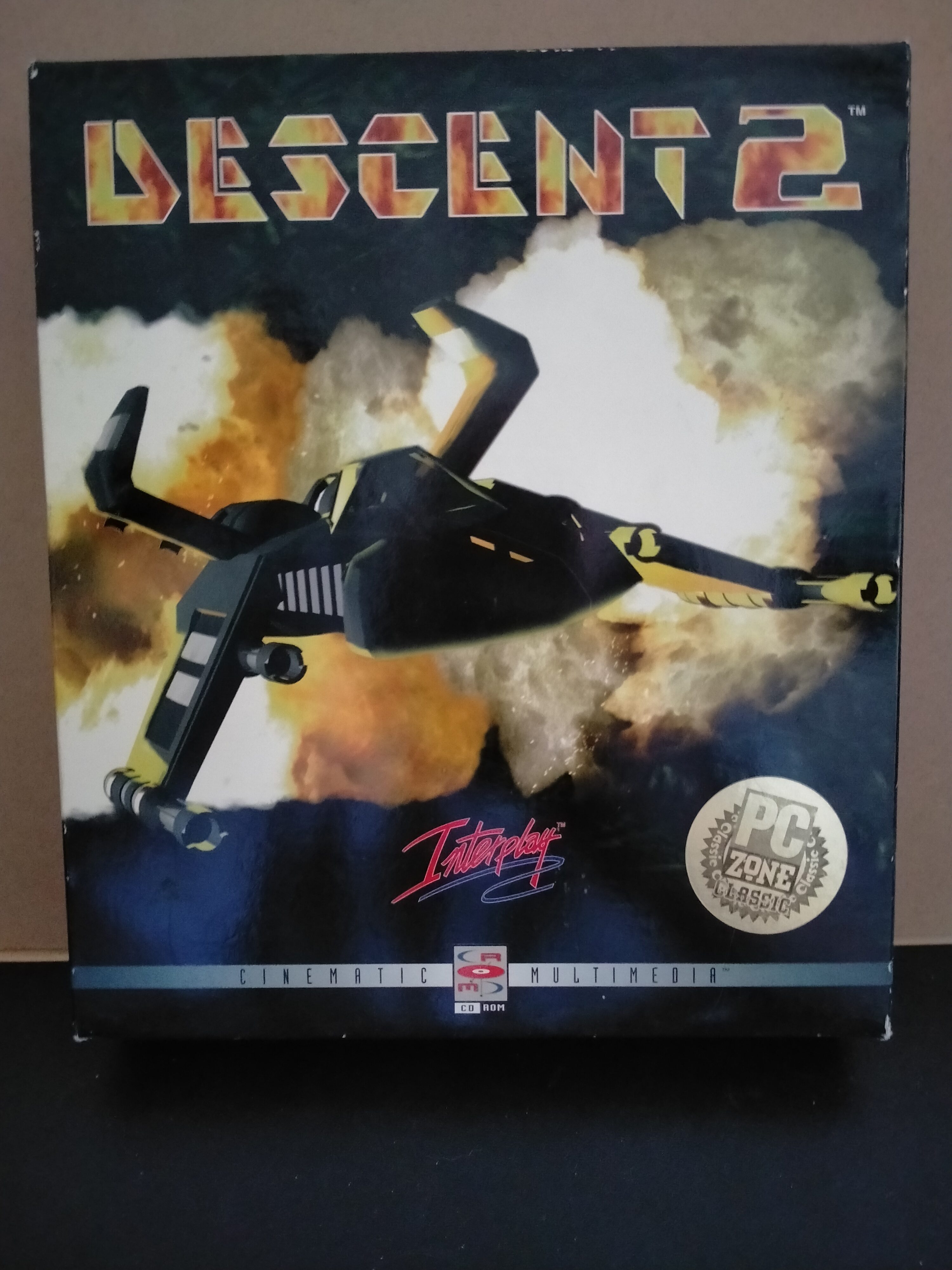 Edición física de Descent II