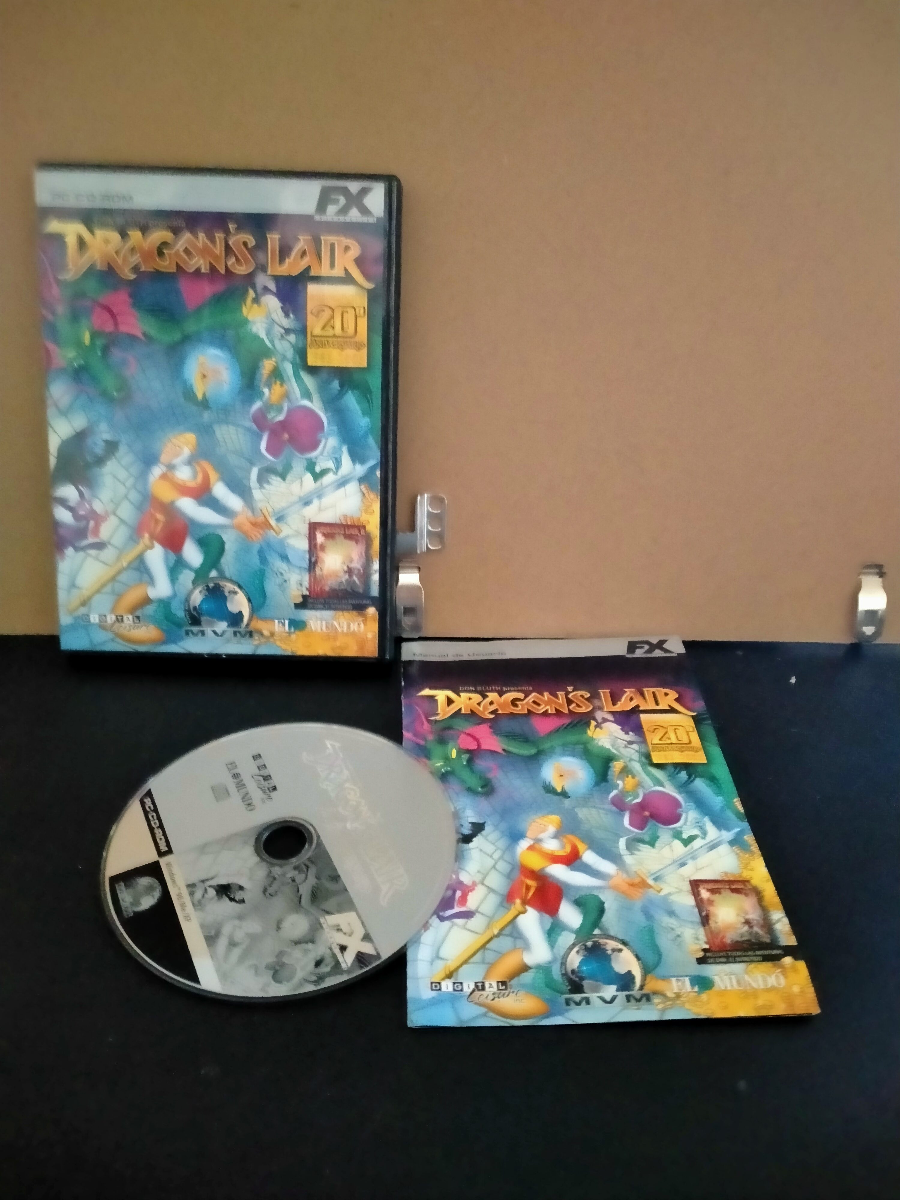 Edición física de Dragon's Lair - Edición 20º Aniversario