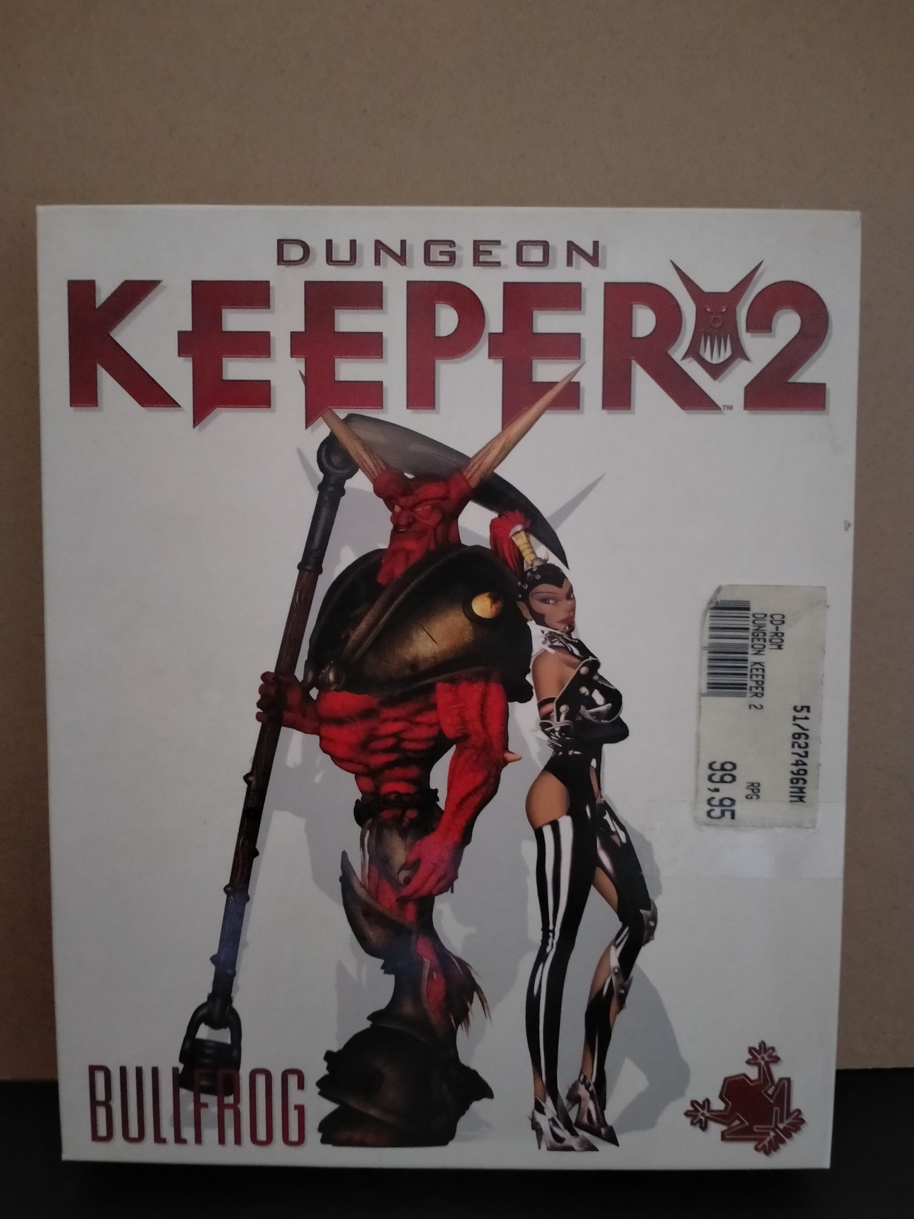 Edición física de Dungeon Keeper 2