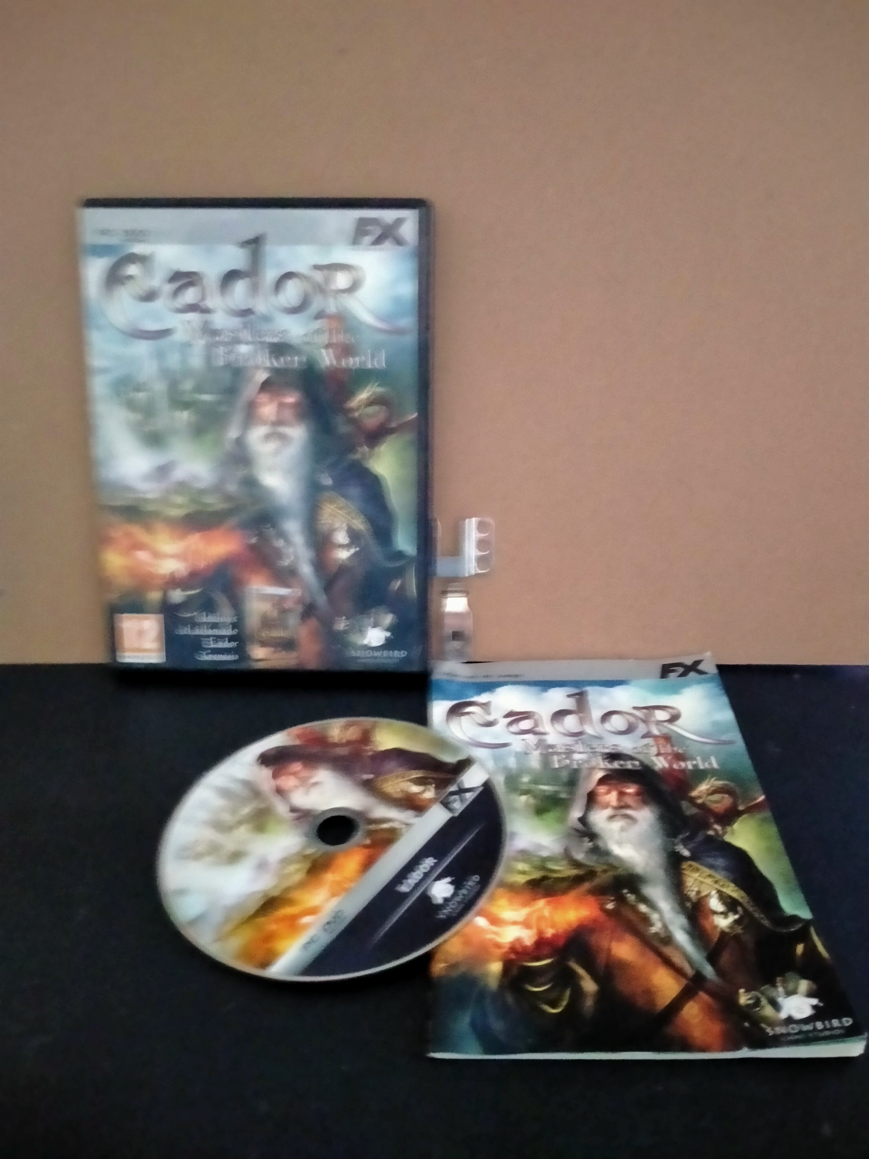 Edición física de Eador: Masters of the Broken World