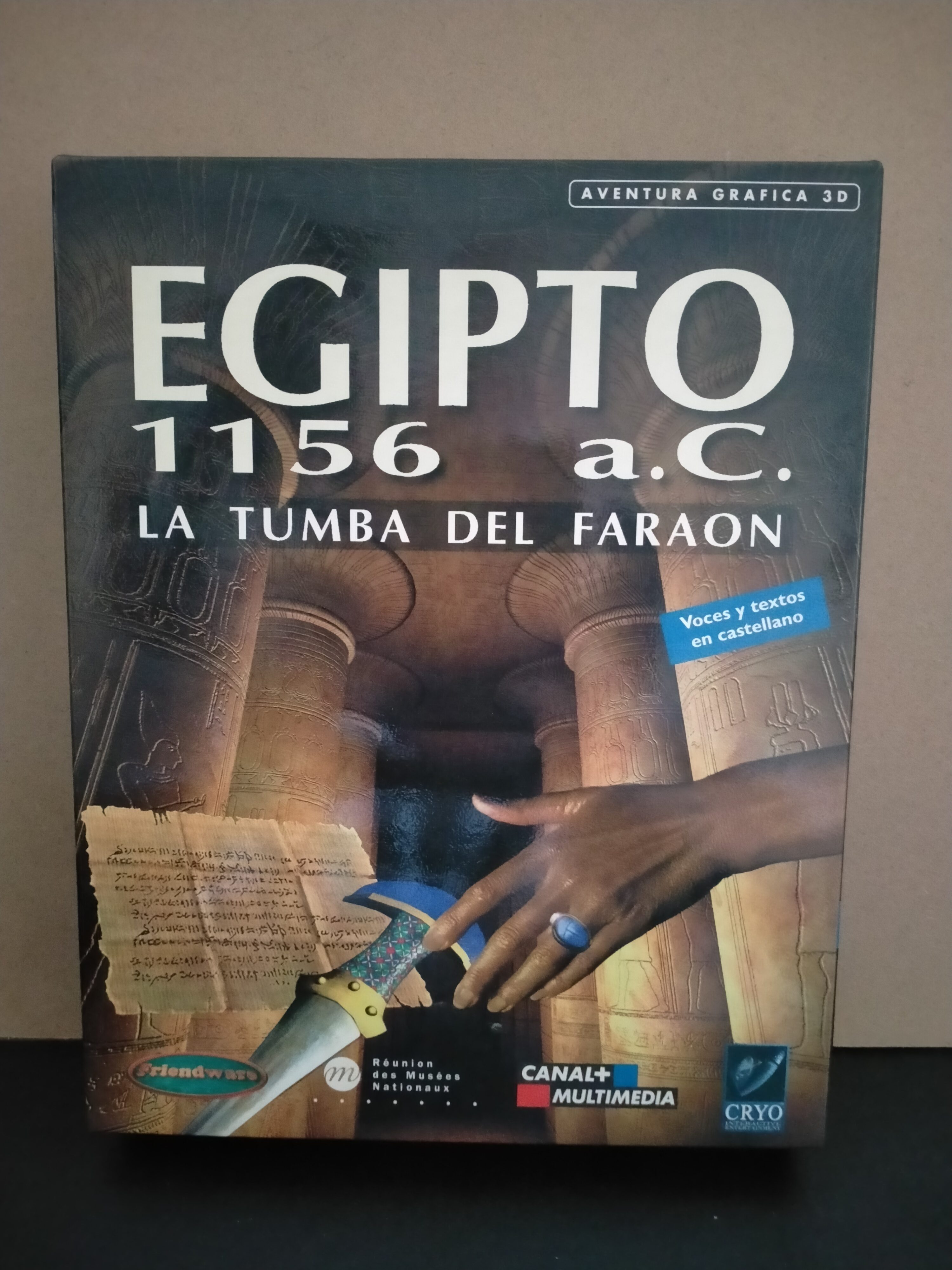 Portada de Egipto 1156 a.C.: La Tumba del Faraón