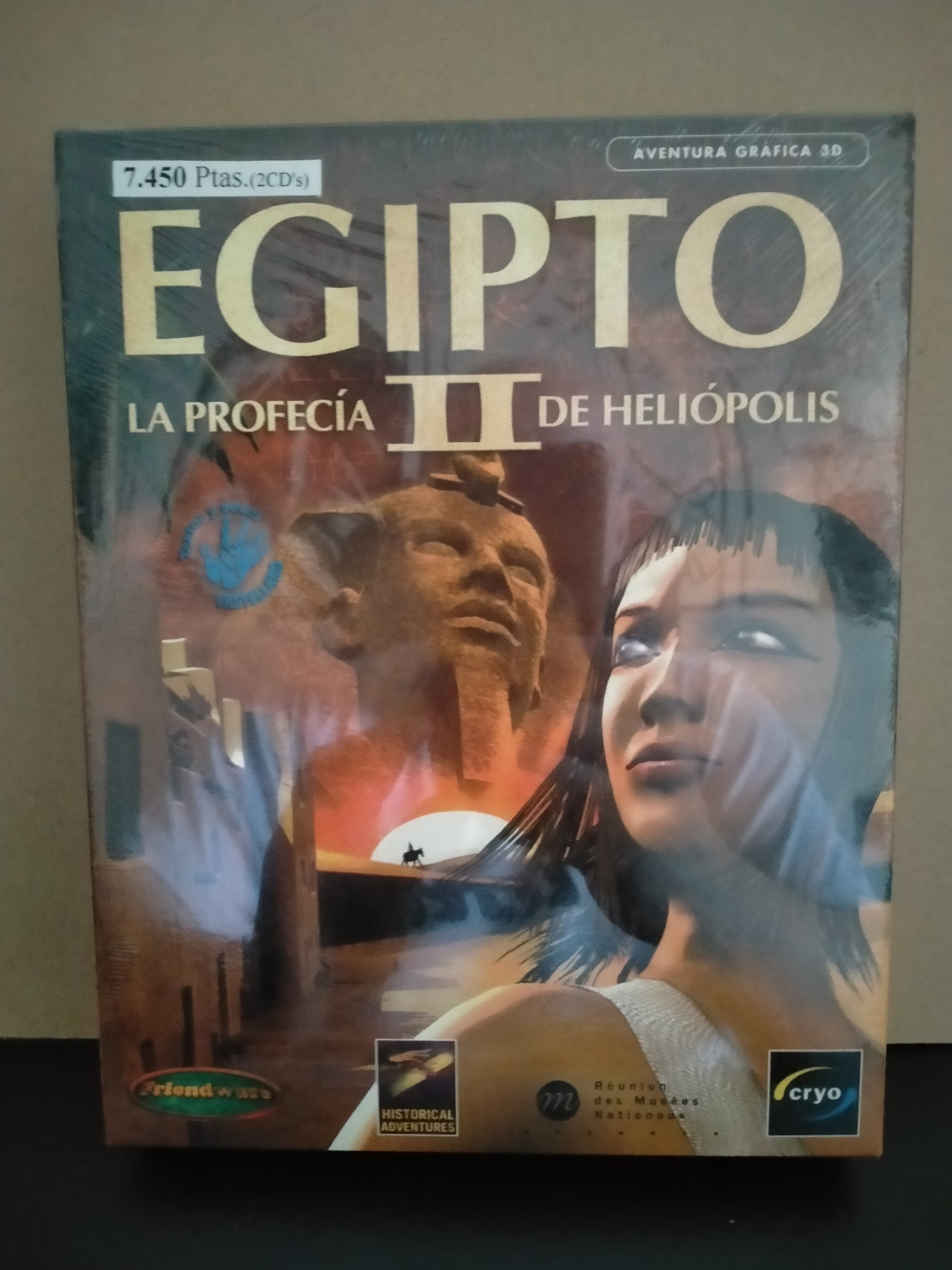 Edición física de Egipto II: La Profecía de Heliópolis