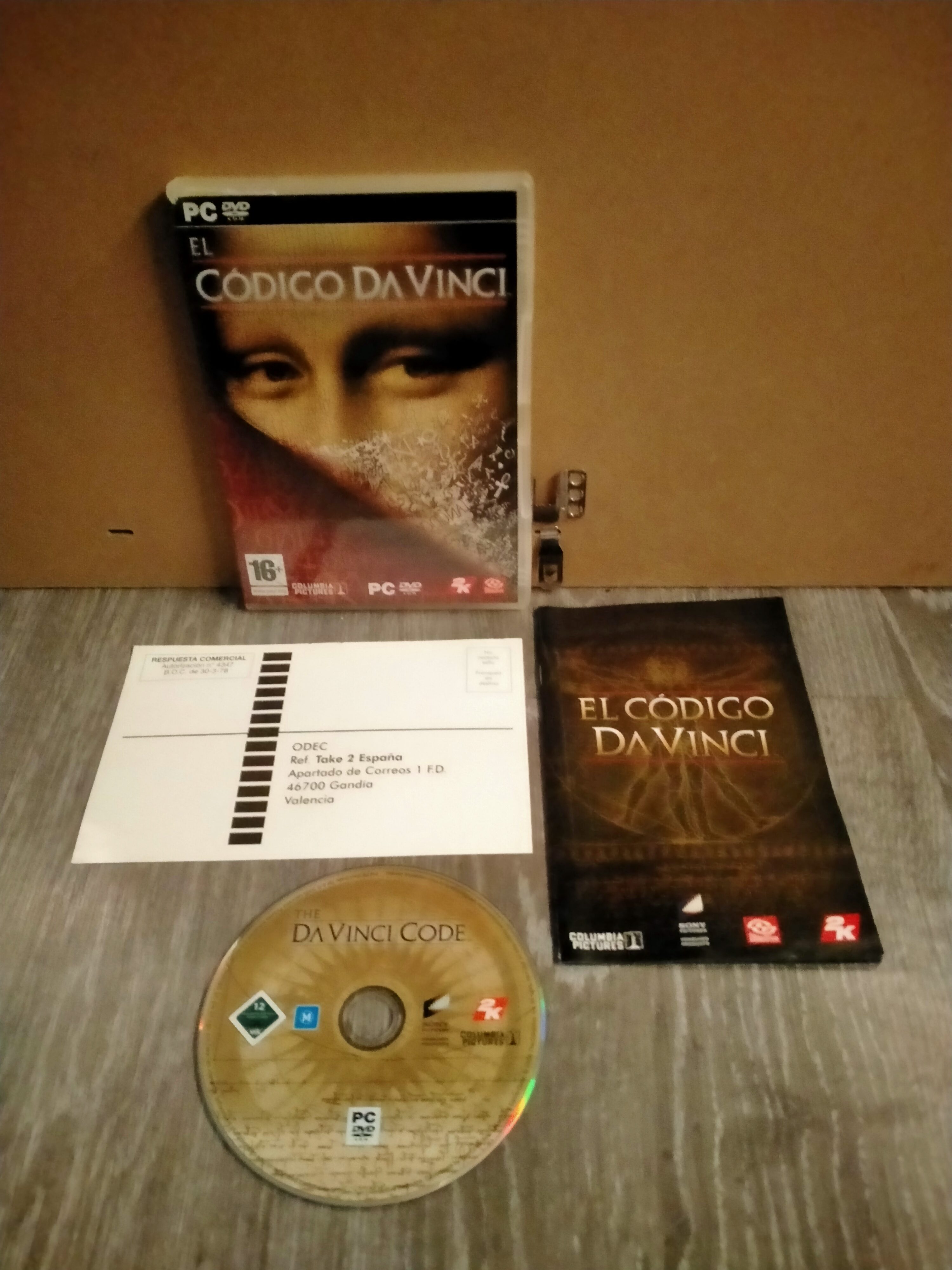 Edición física de El Código Da Vinci