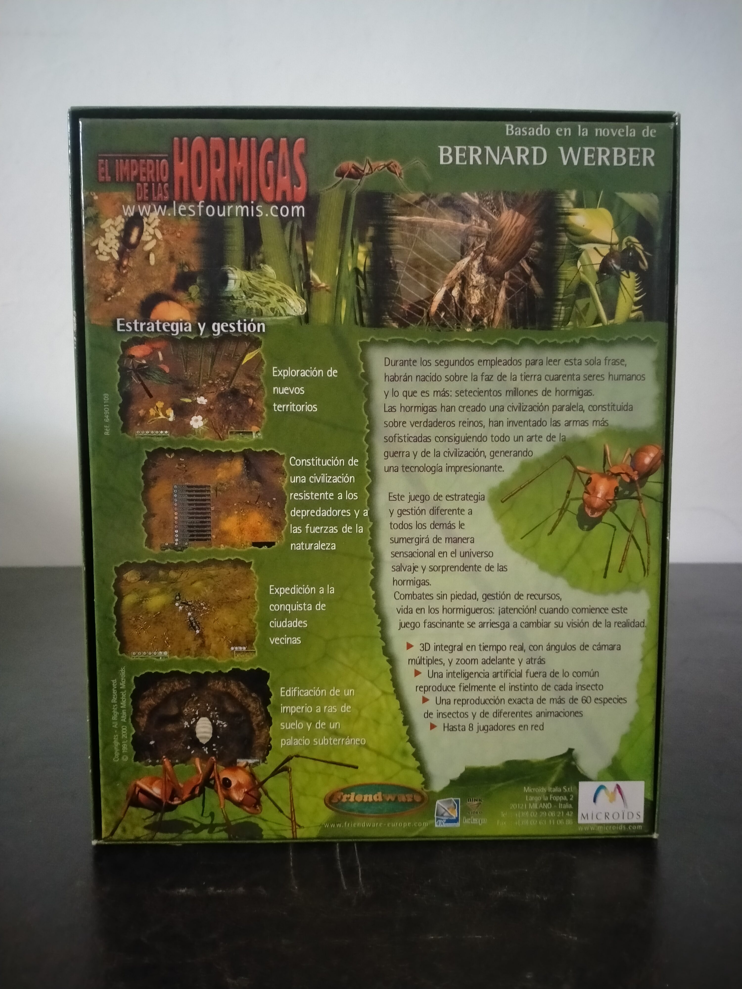 Imagen documental 2 de El Imperio de las Hormigas, formato Big Box, para Windows 95, Windows 98