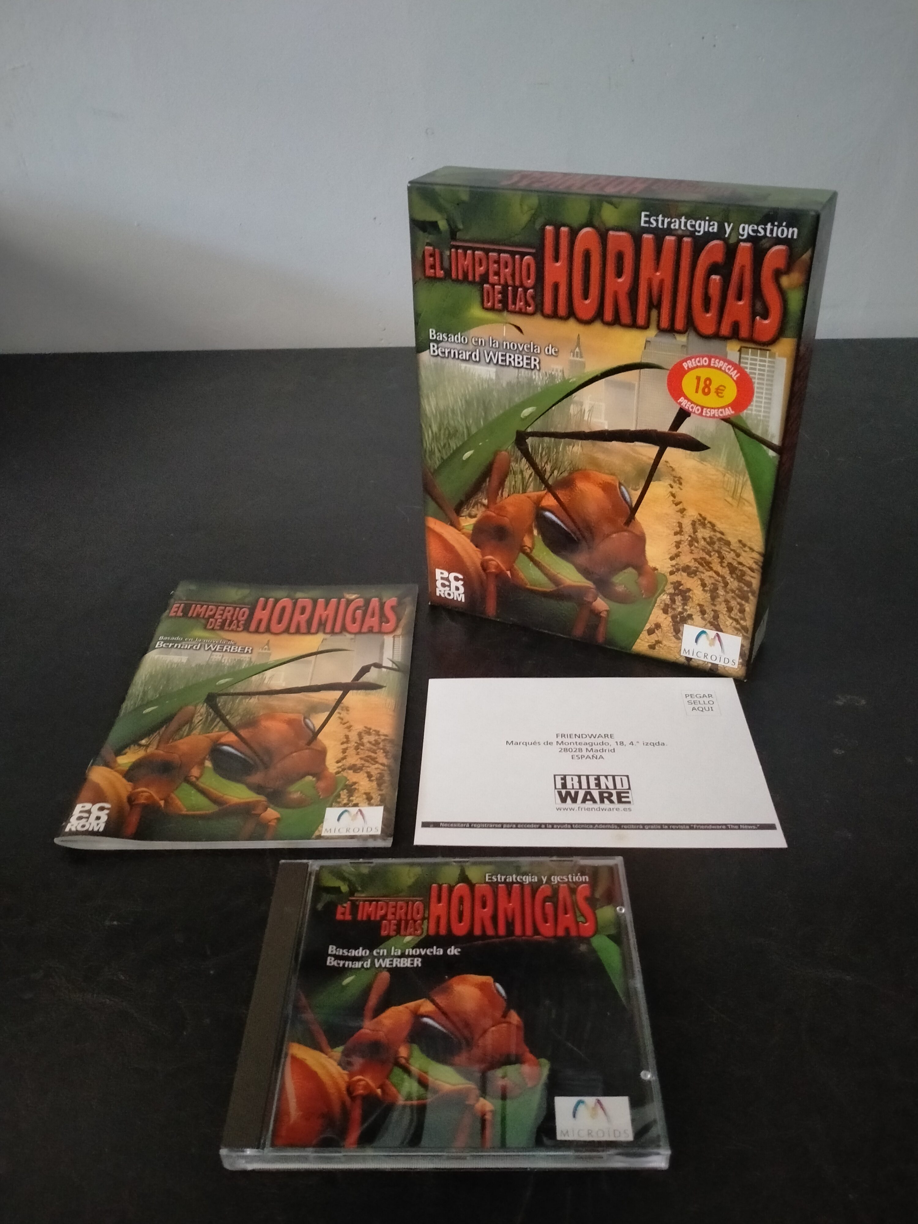 Imagen documental 3 de El Imperio de las Hormigas, formato Big Box, para Windows 95, Windows 98