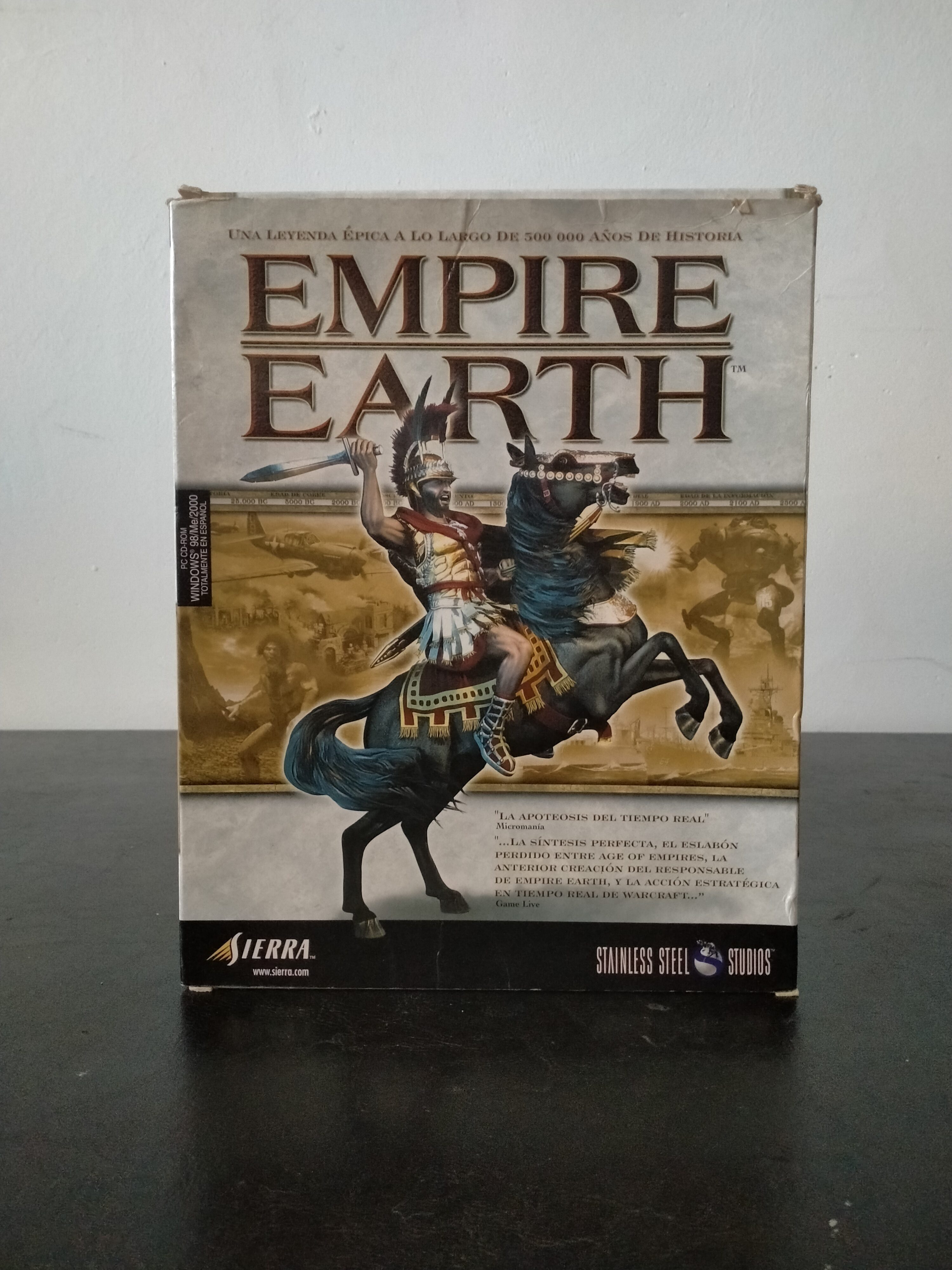 Edición física de Empire Earth