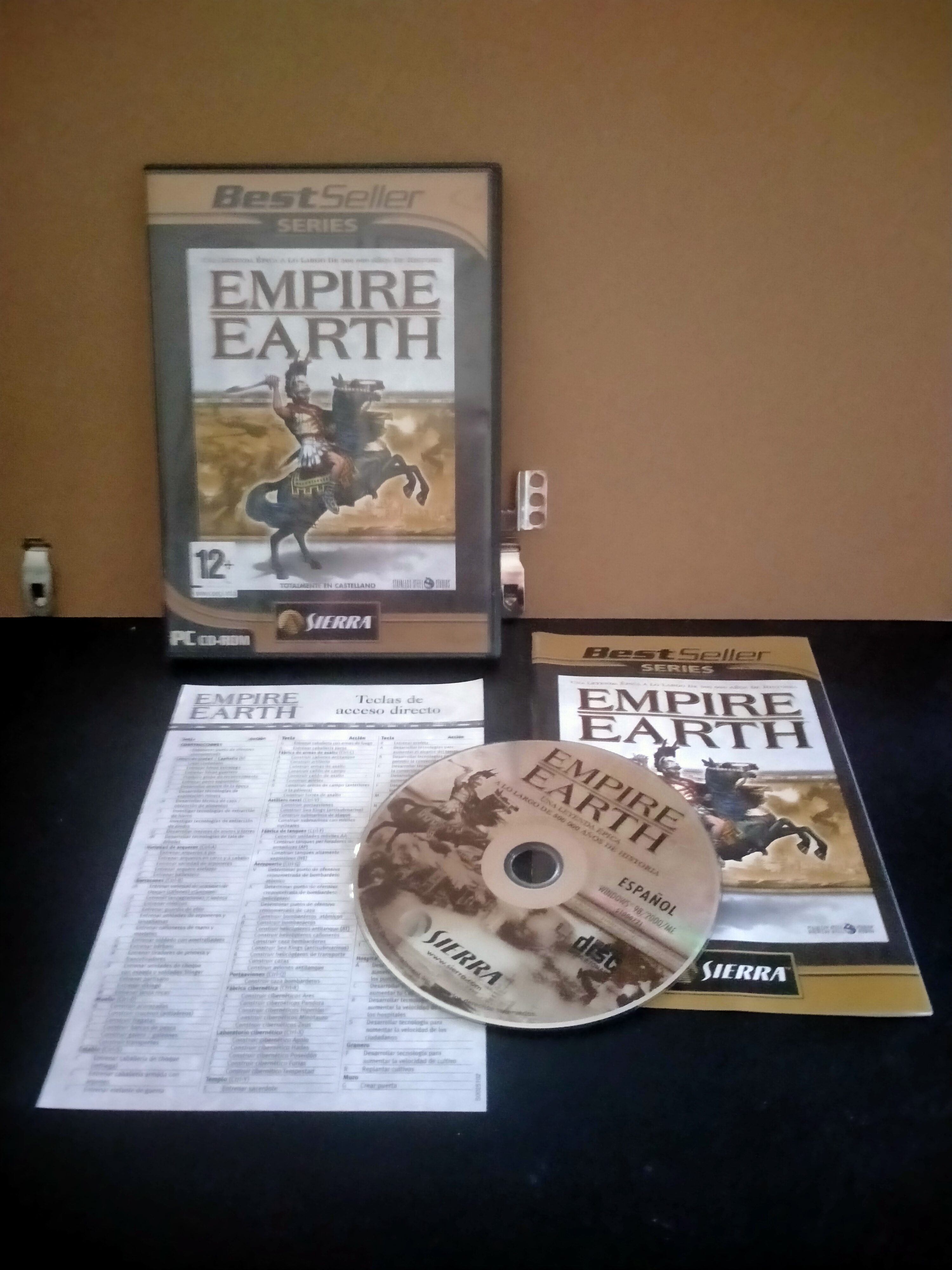 Edición física de Empire Earth