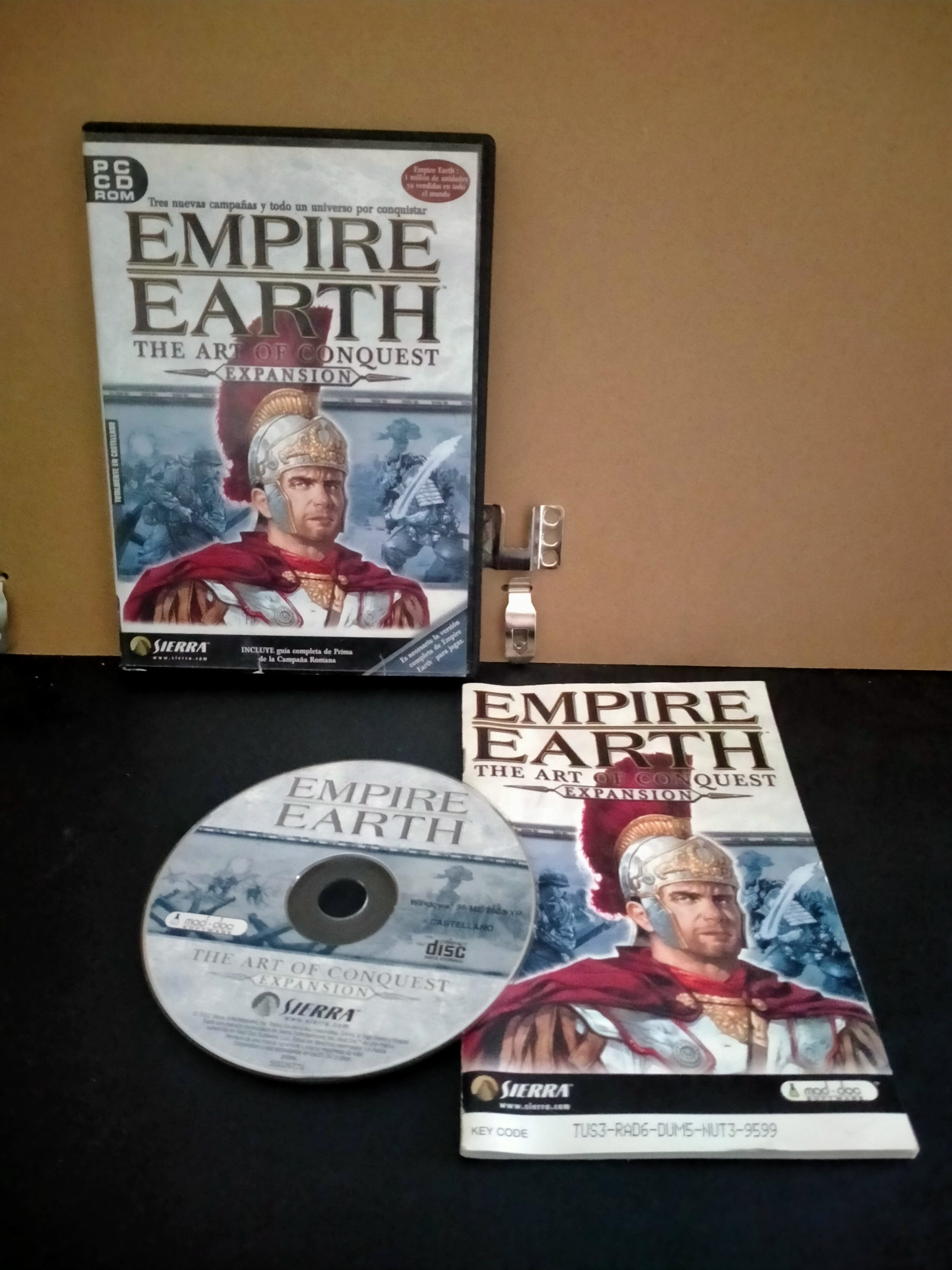 Edición física de Empire Earth: The Art of Conquest