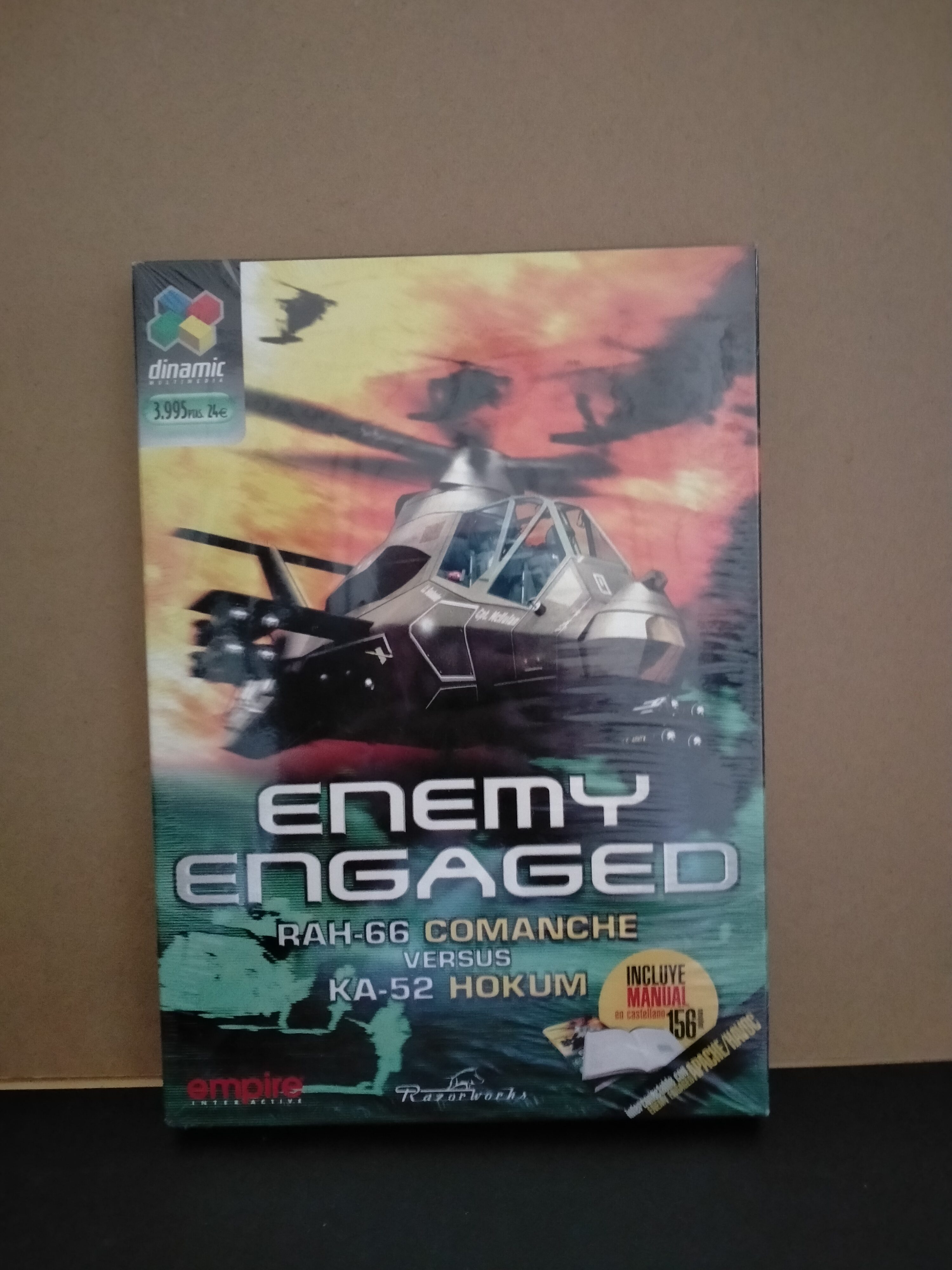 Edición física de Enemy Engaged: Apache vs Havoc