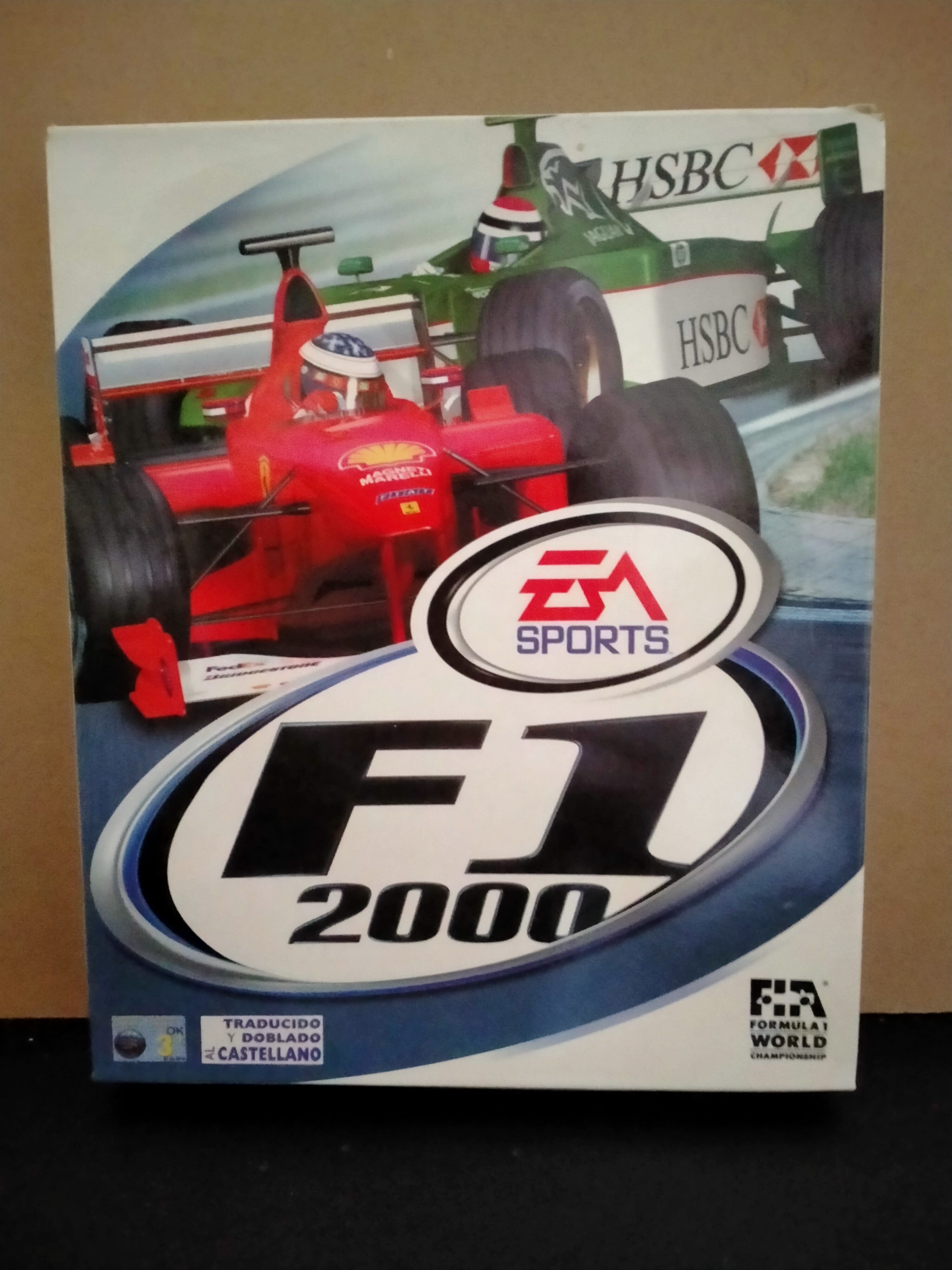 Edición física de F1 2000