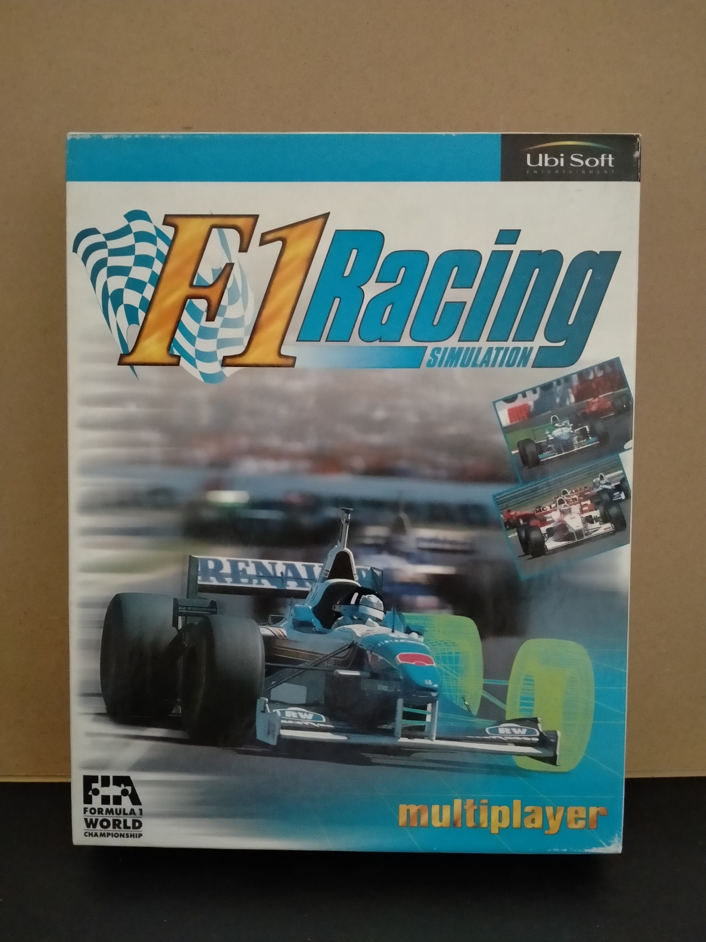 Edición física de F1 Racing Simulation