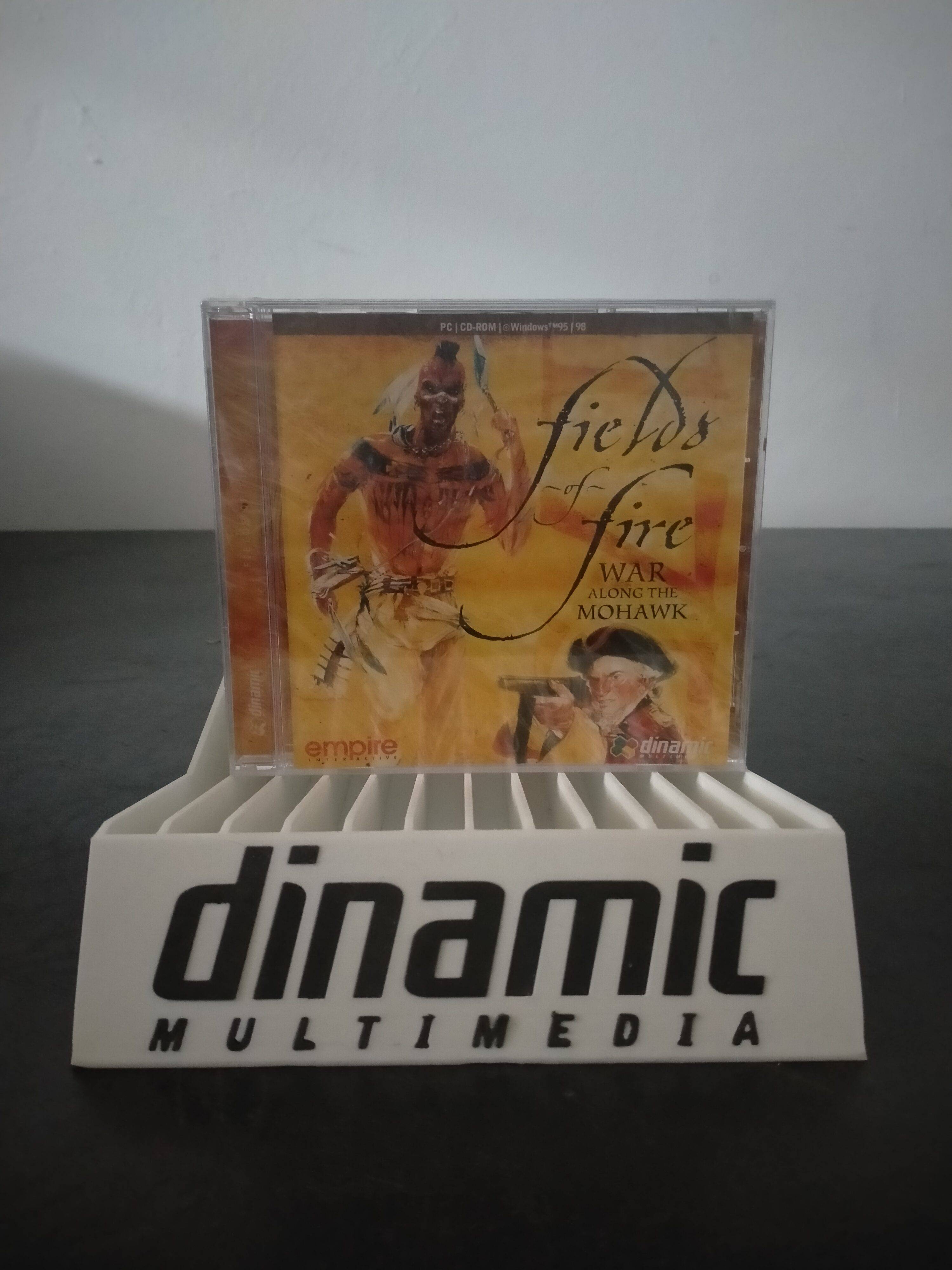 Portada de Fields of Fire: War Along the Mohawk, formato Jewel Case, para Windows 95, Windows 98