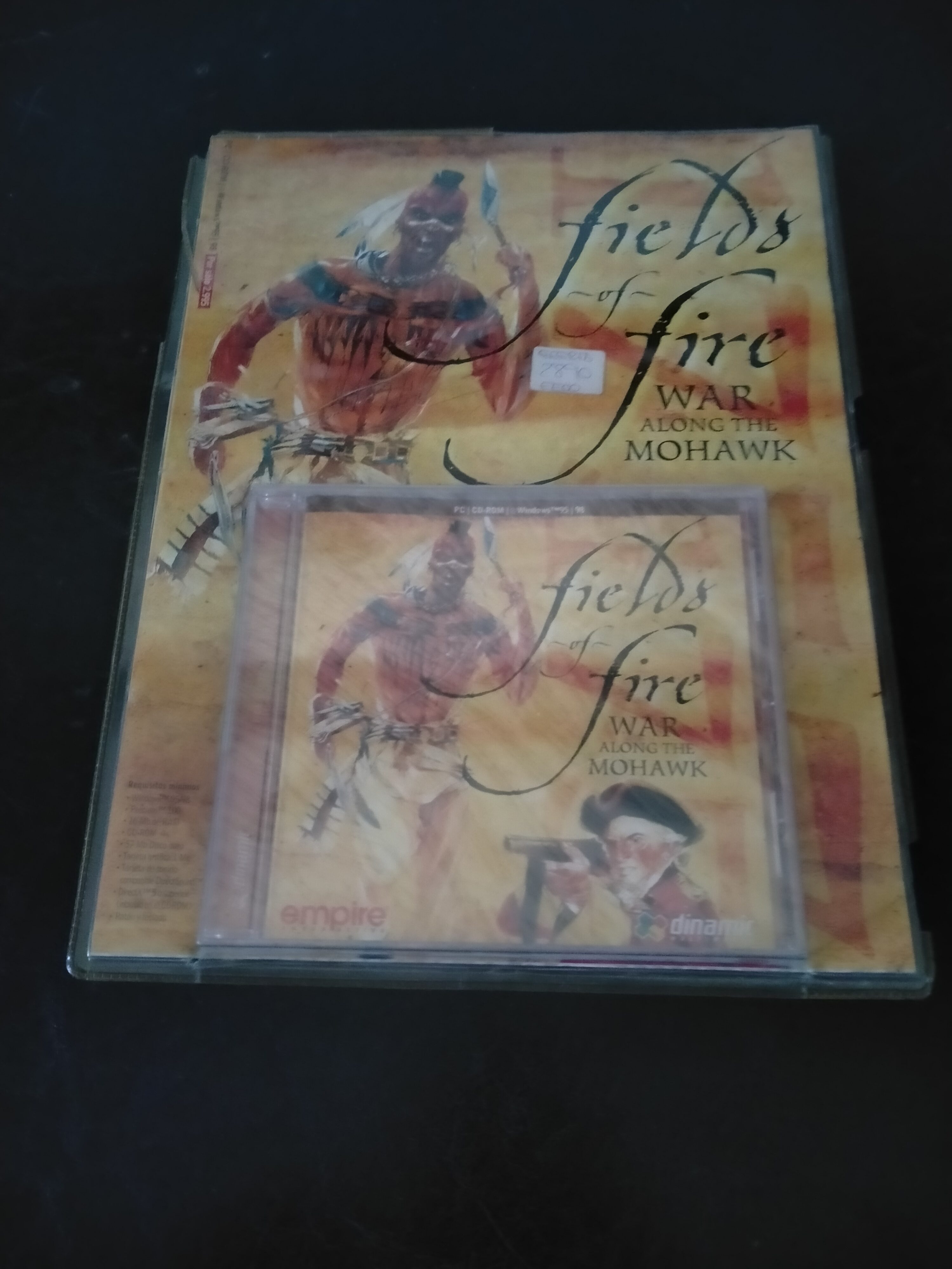 Edición física de Fields of Fire: War Along the Mohawk