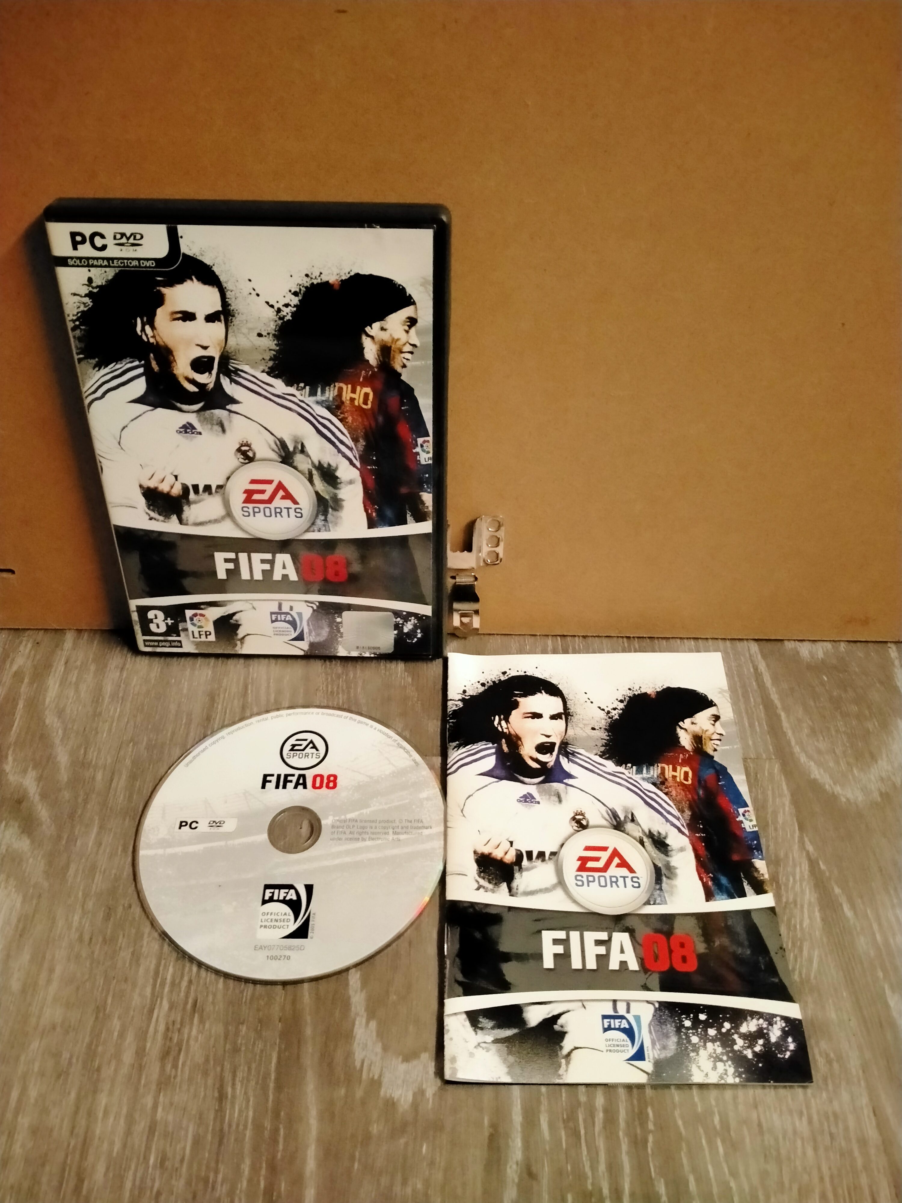 Edición física de FIFA 08