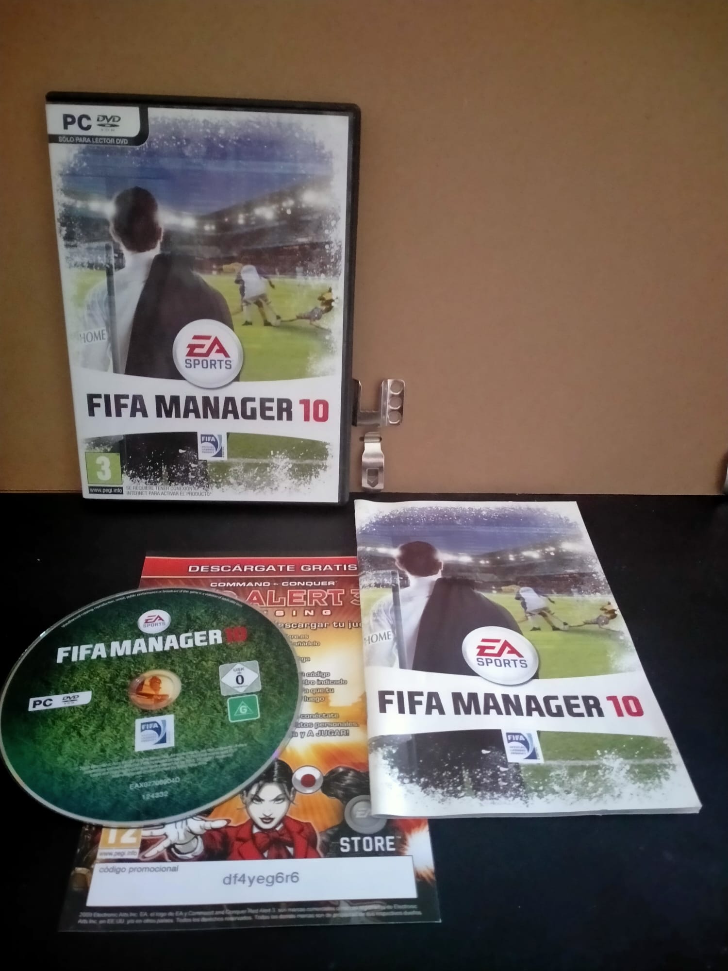 Edición física de FIFA Manager 10