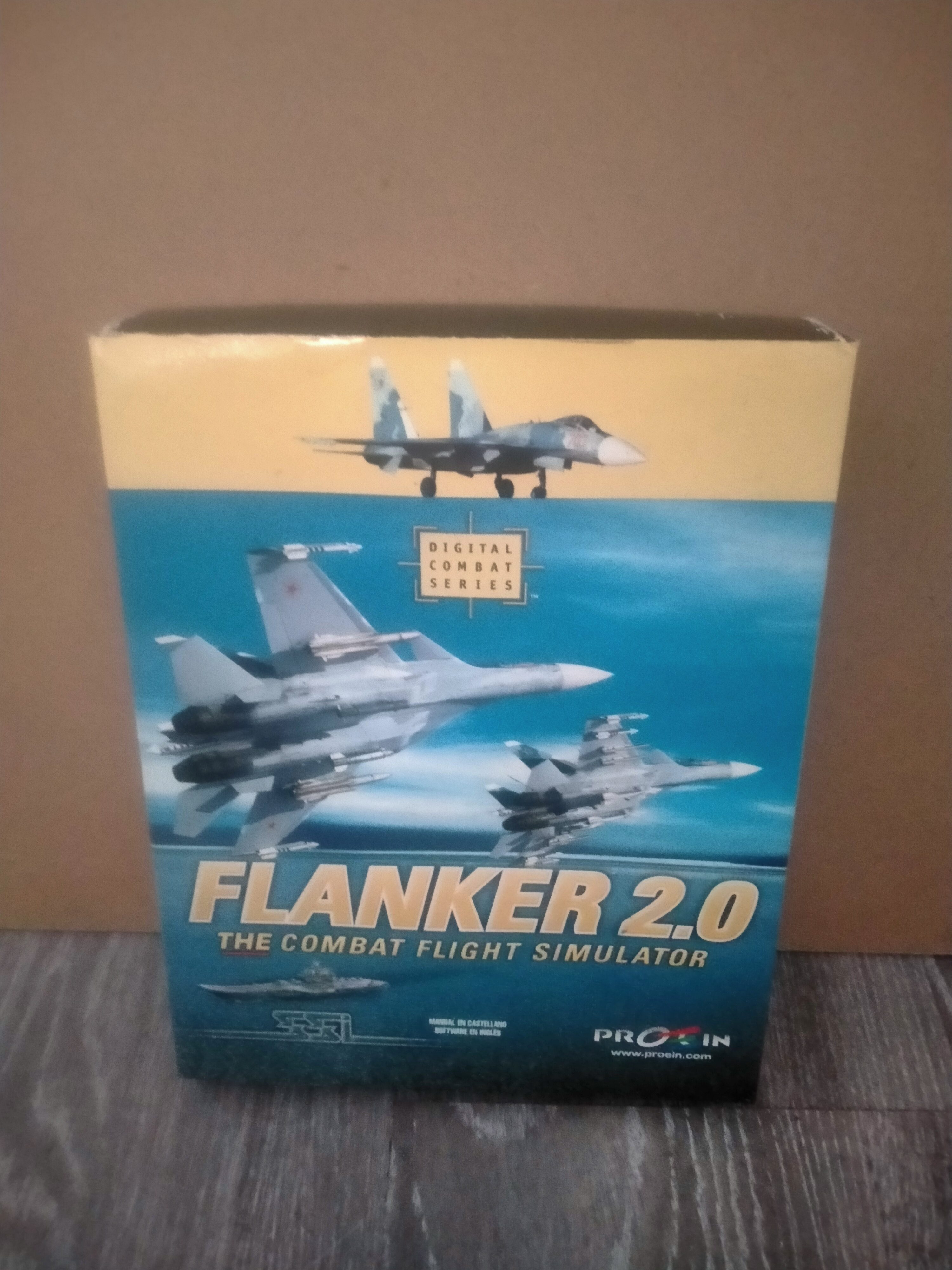 Edición física de Flanker 2.0 - The Combat Flight Simulator
