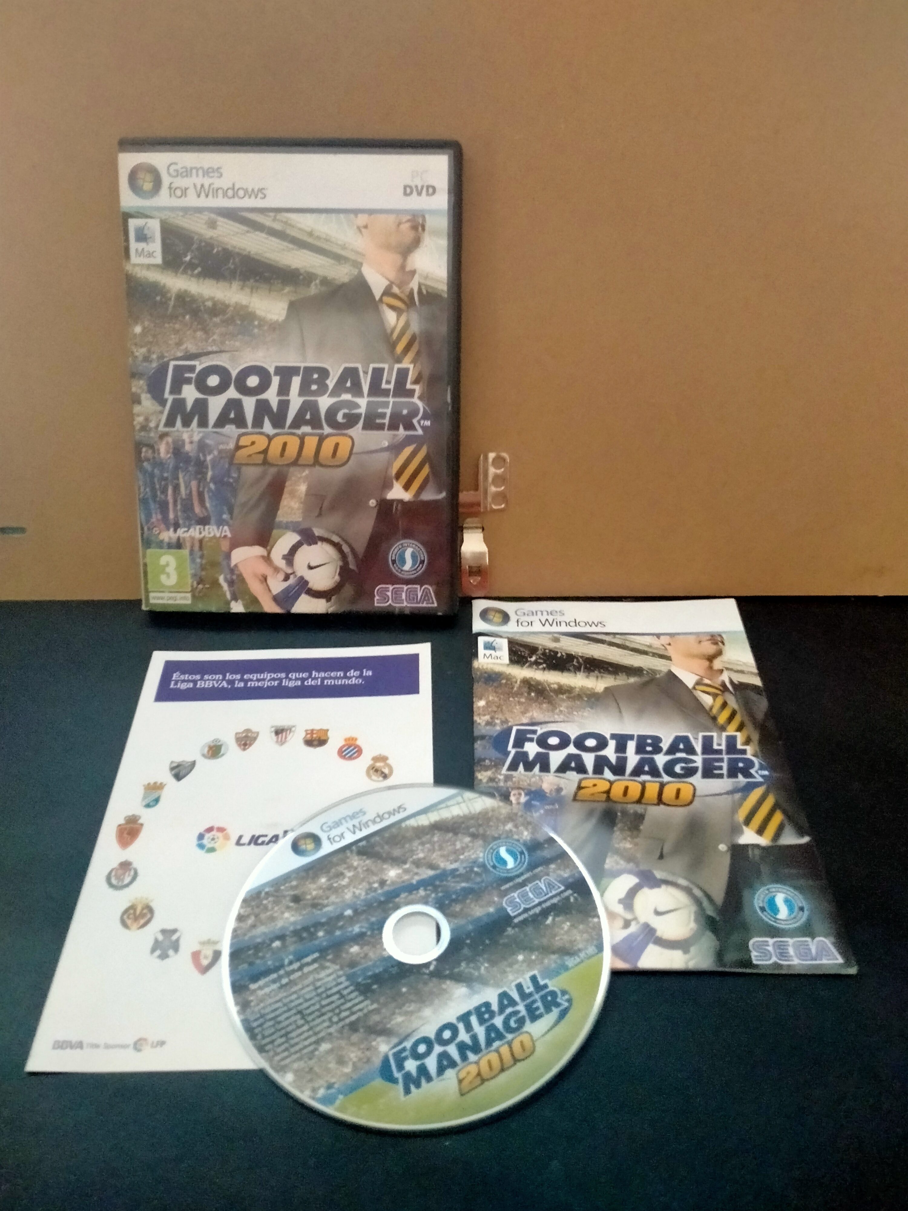 Edición física de Football Manager 2010