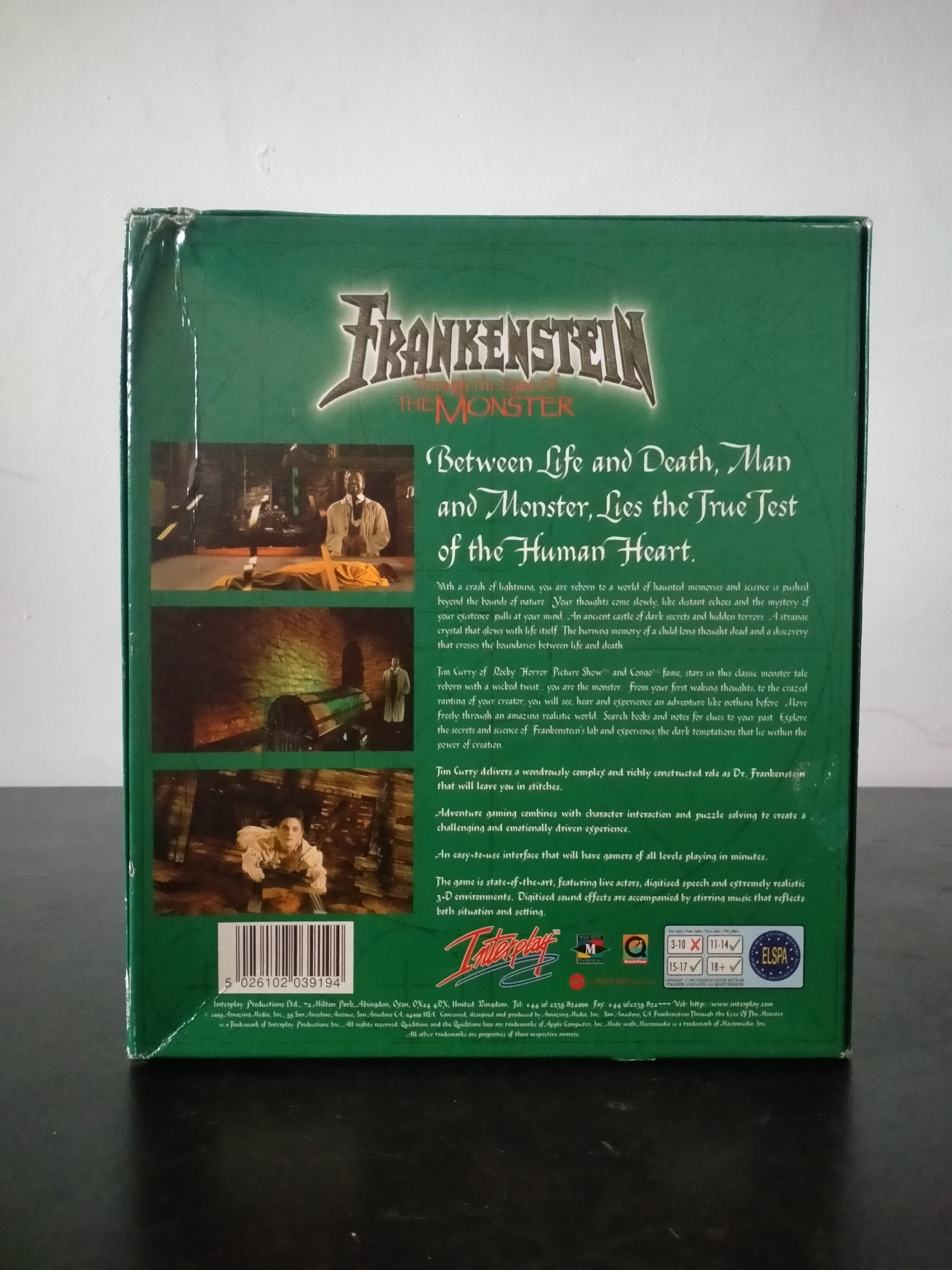 Frankenstein: Through the Eyes of the Monster