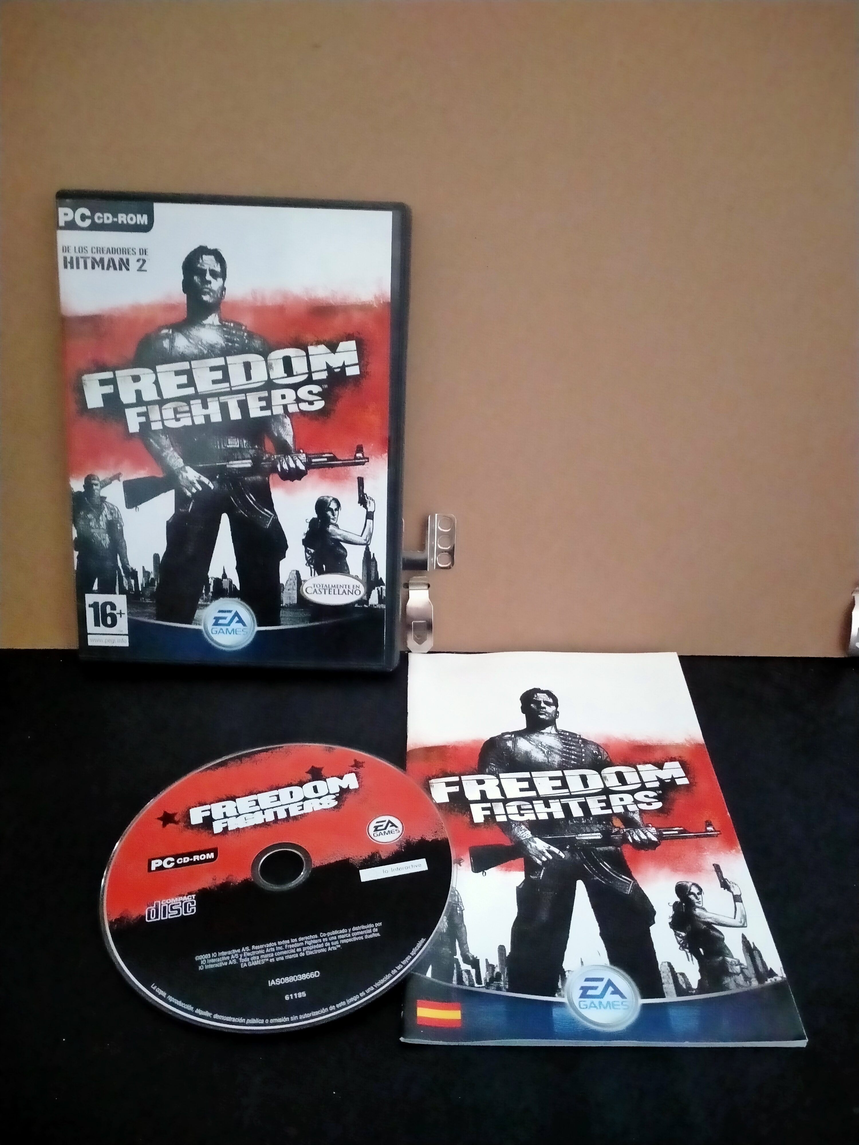 Edición física de Freedom Fighters