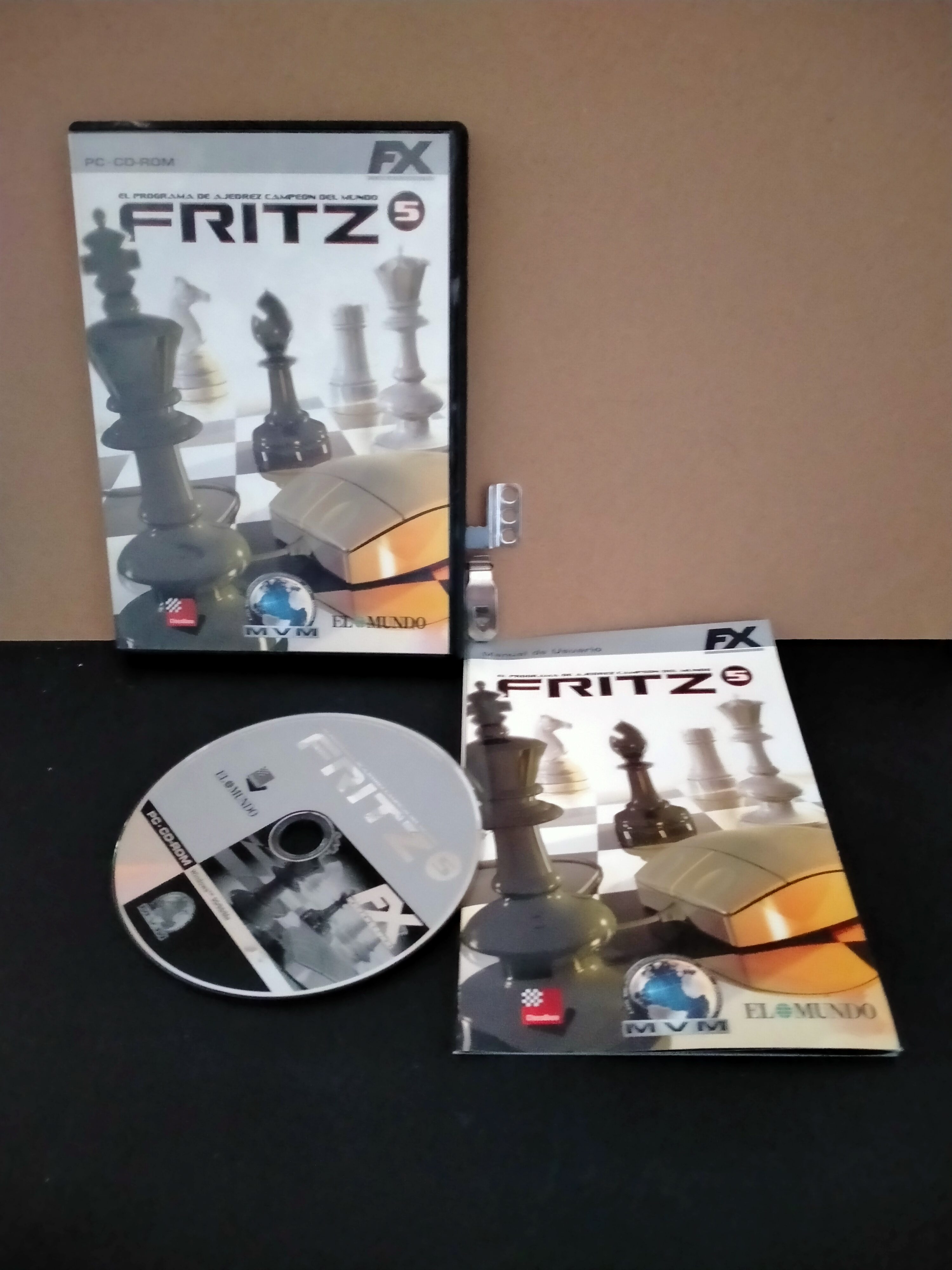 Edición física de Fritz 5 - Ajedrez Premium