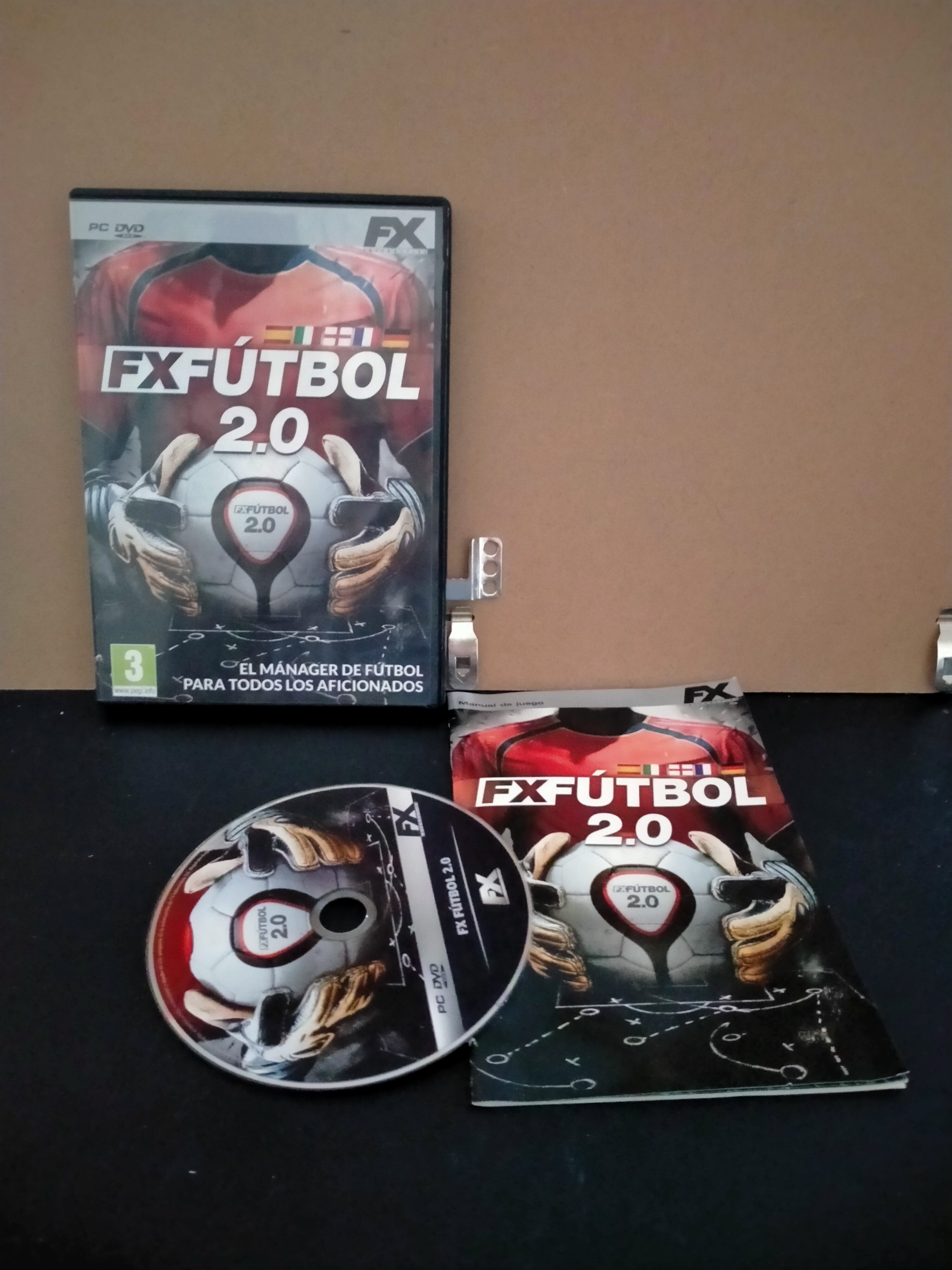 Edición física de Fx Fútbol 2.0