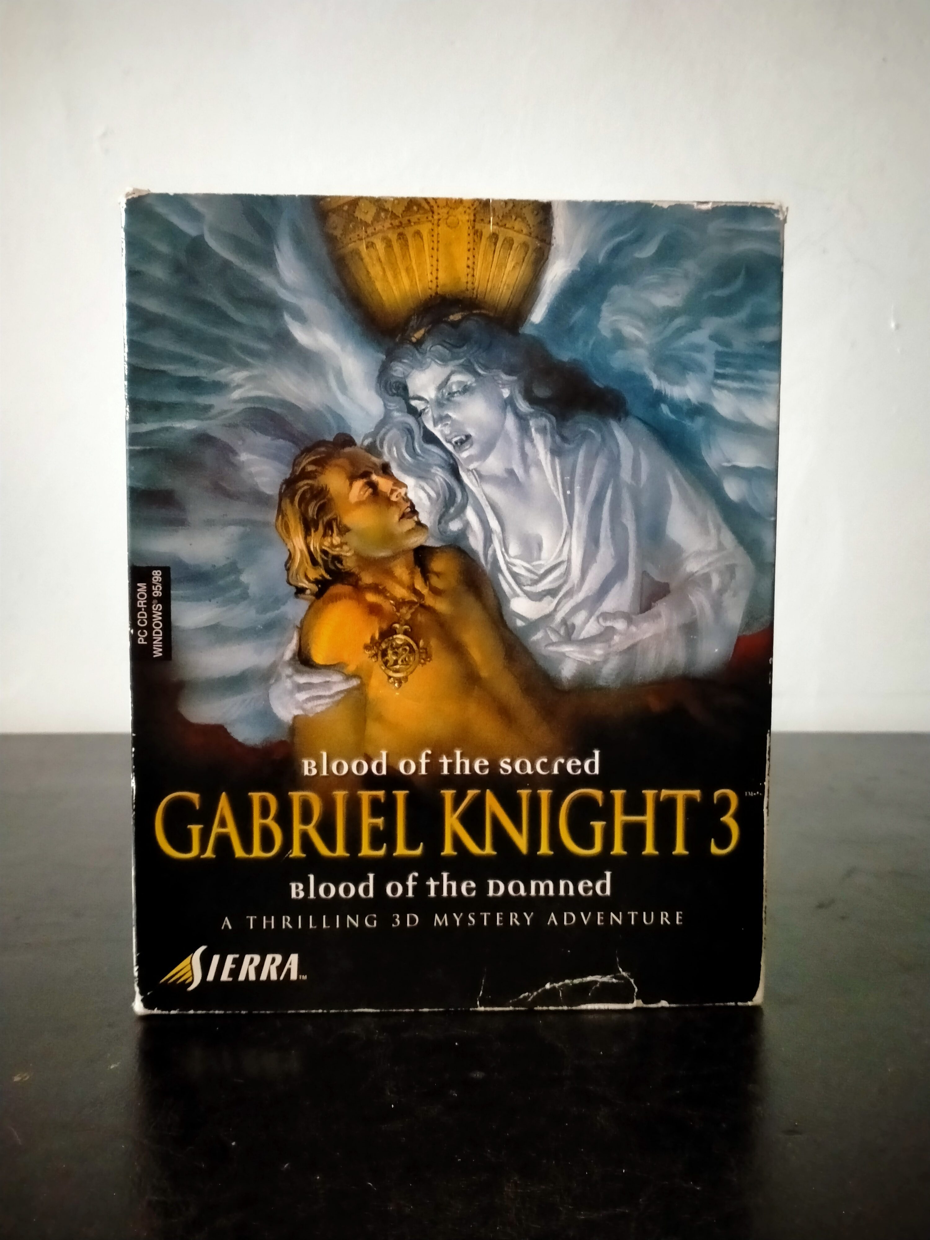 Portada de Gabriel Knight 3: Blood of the Sacred, Blood of the Damned