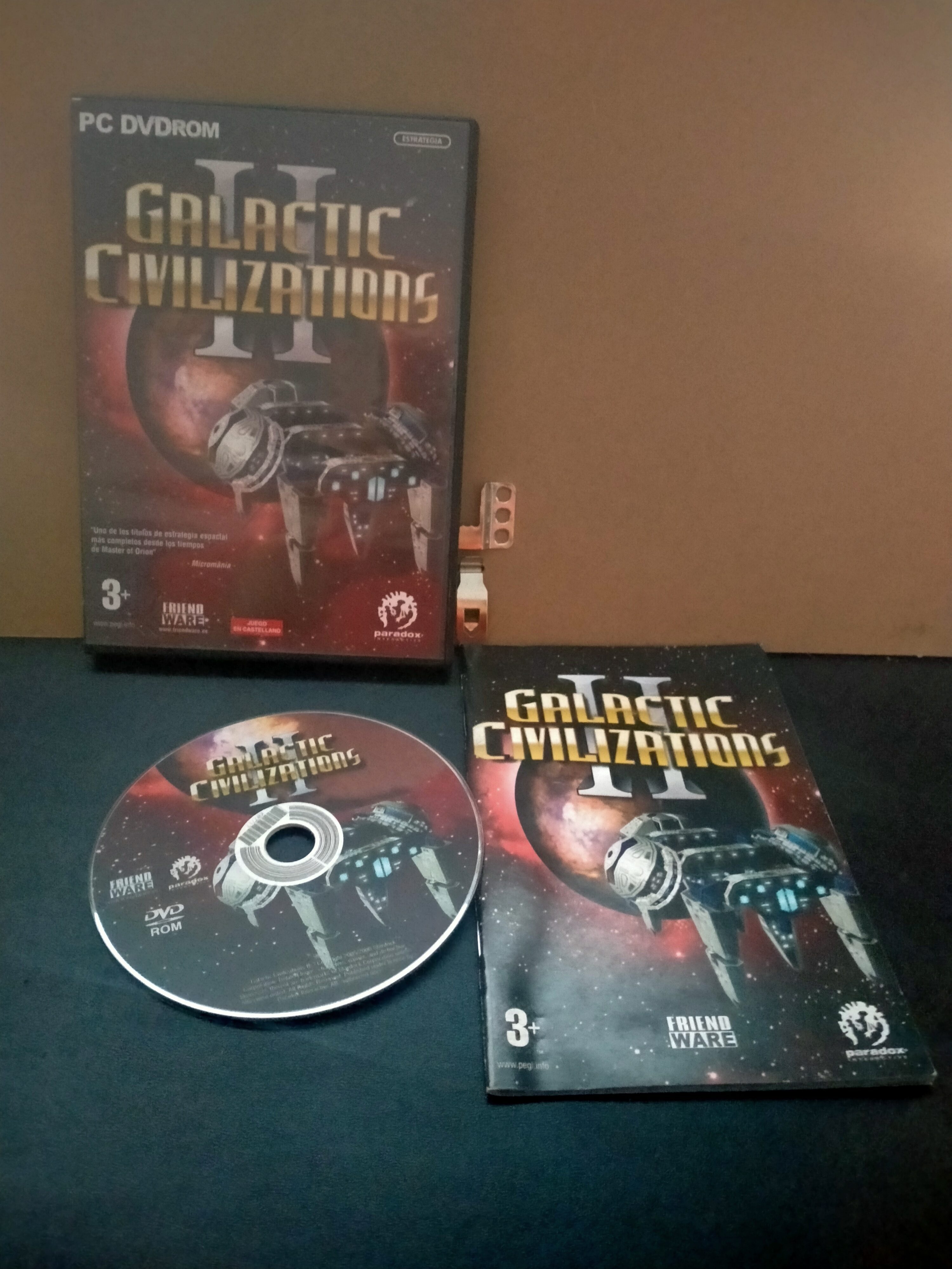 Edición física de Galactic Civilizations II