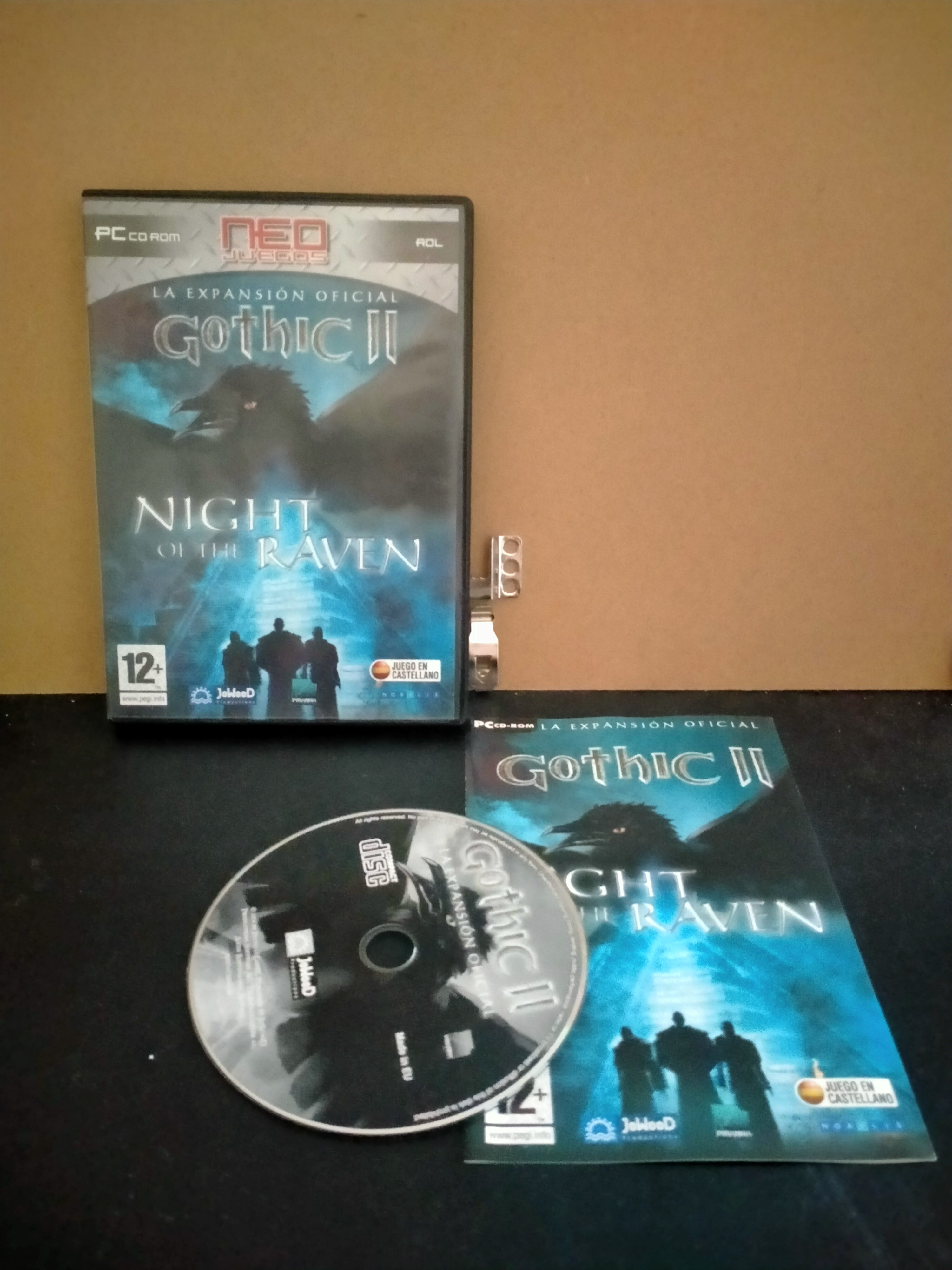 Edición física de Gothic II: Night of the Raven