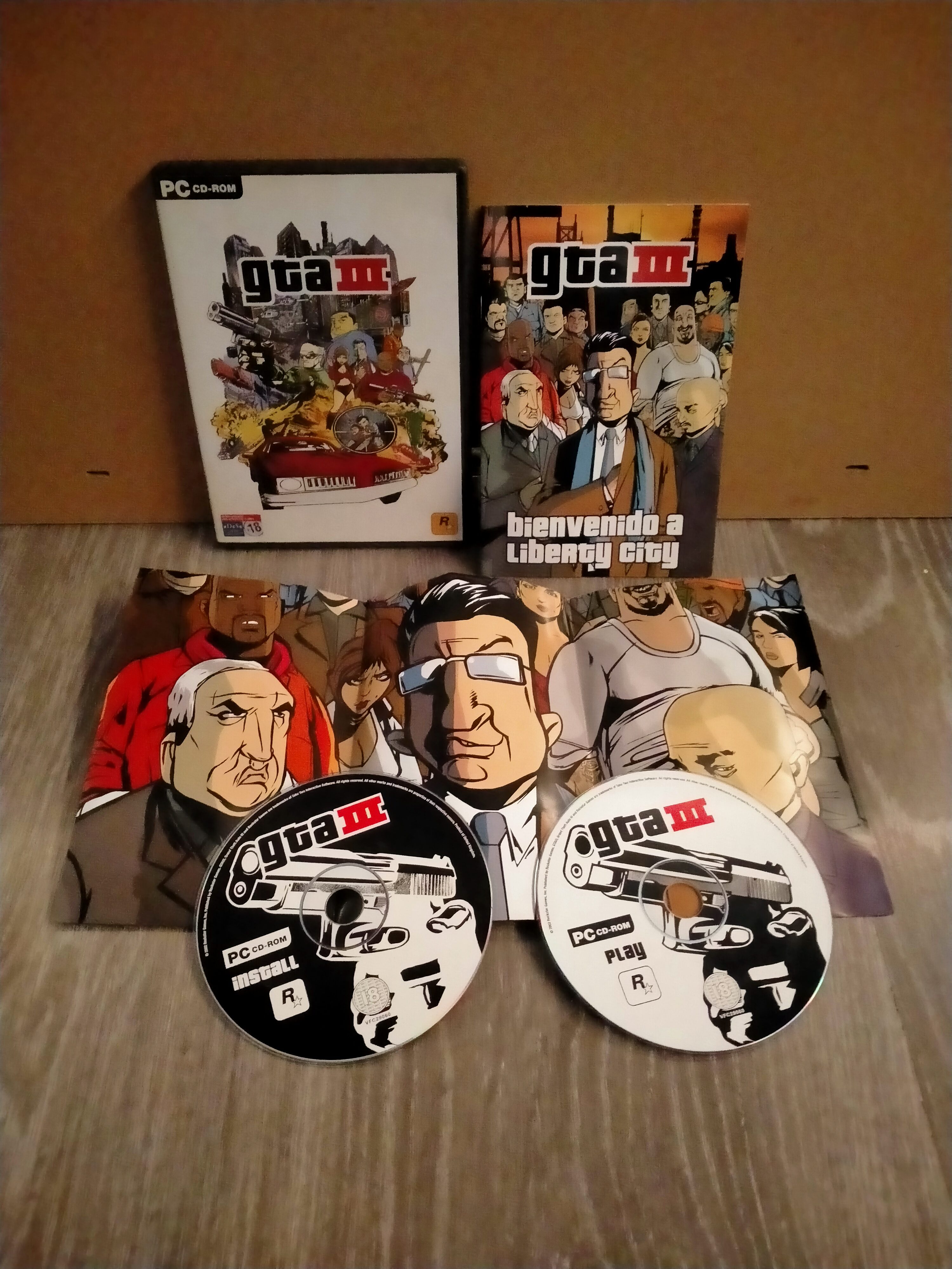 Edición física de Grand Theft Auto III