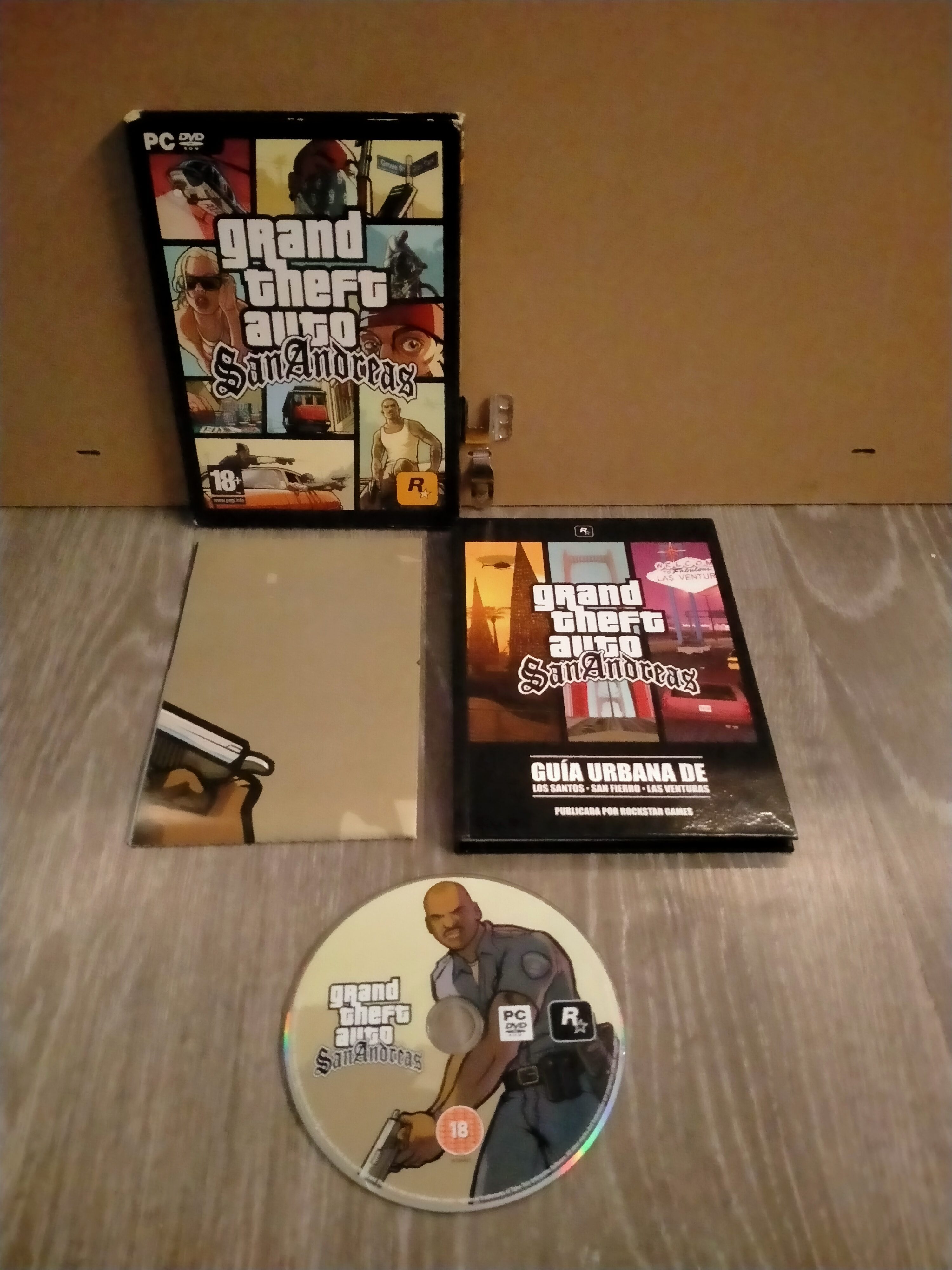 Edición física de Grand Theft Auto: San Andreas