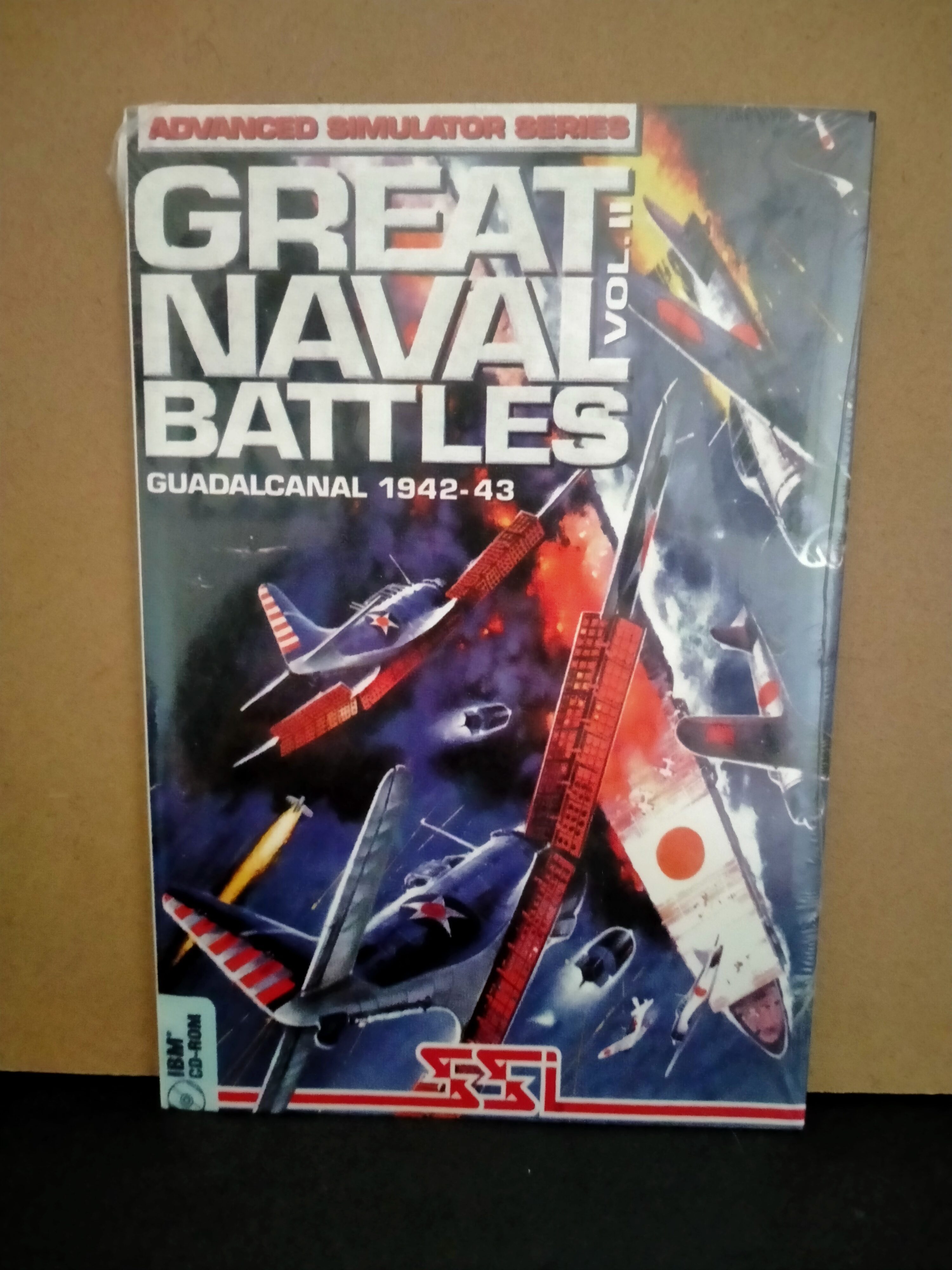 Edición física de Great Naval Battles: Vol II - Guadalcanal 1942-43