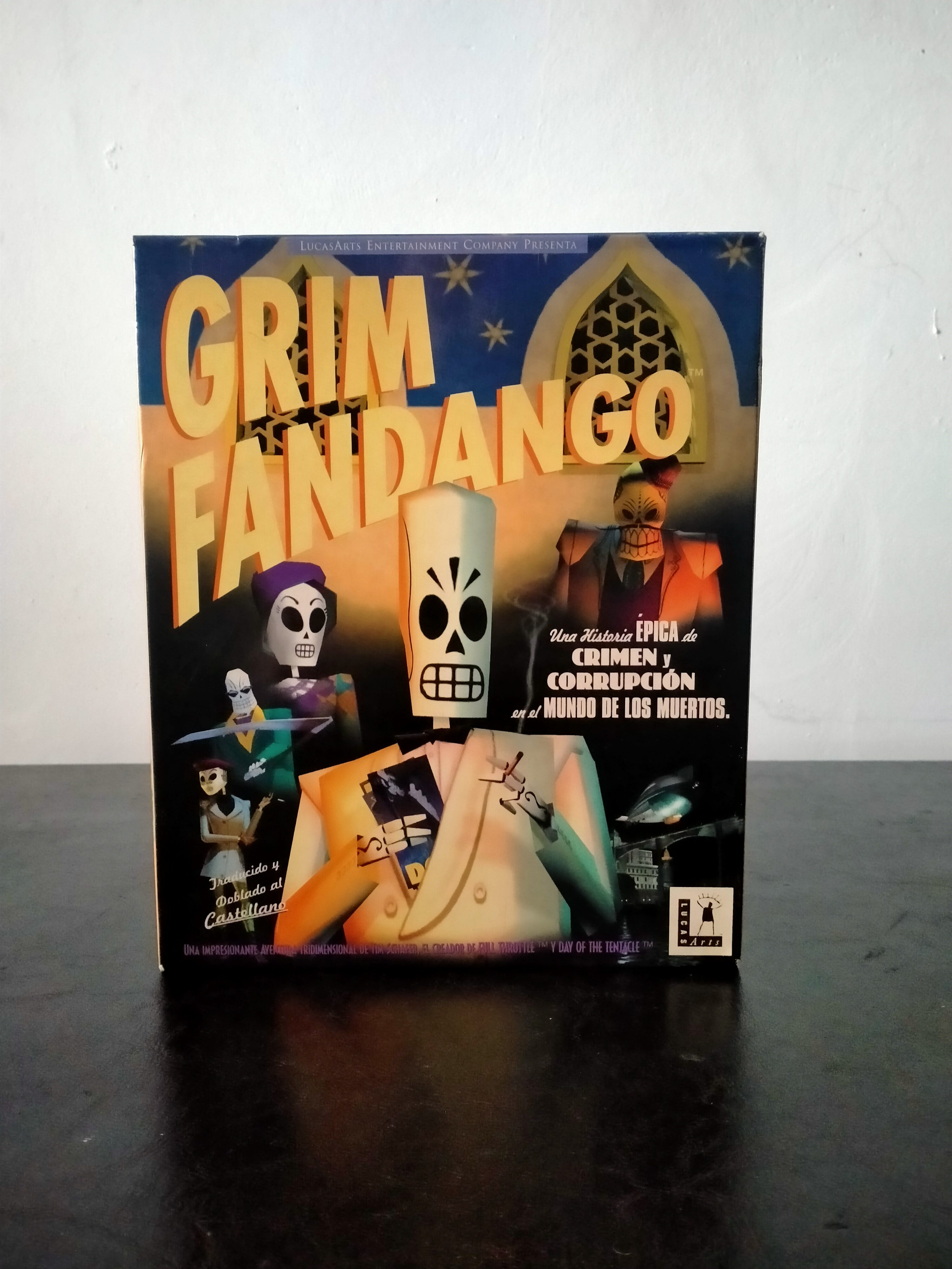 Portada de Grim Fandango