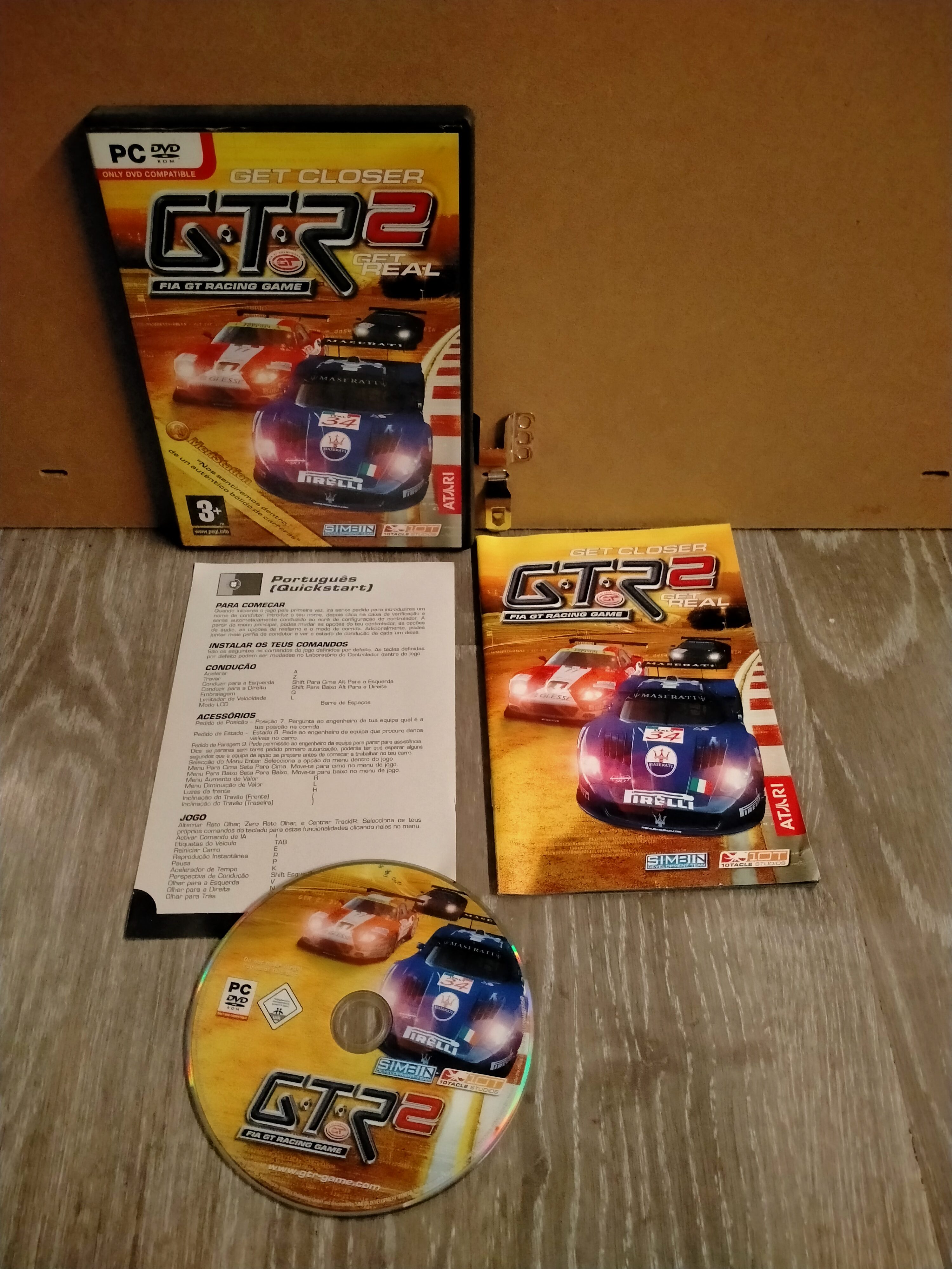 Edición física de GTR 2: FIA GT Racing Game