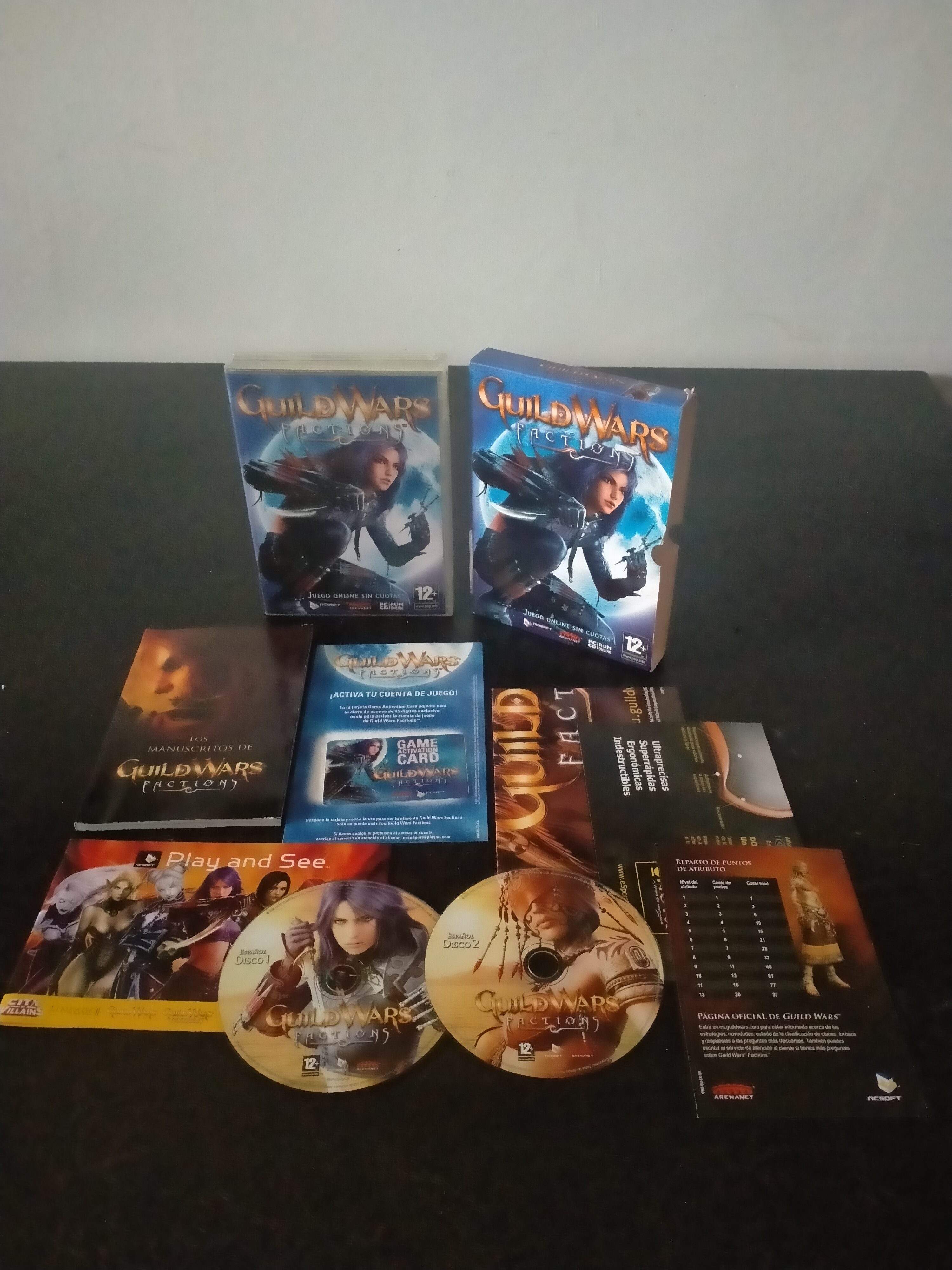 Edición física de Guild Wars Factions