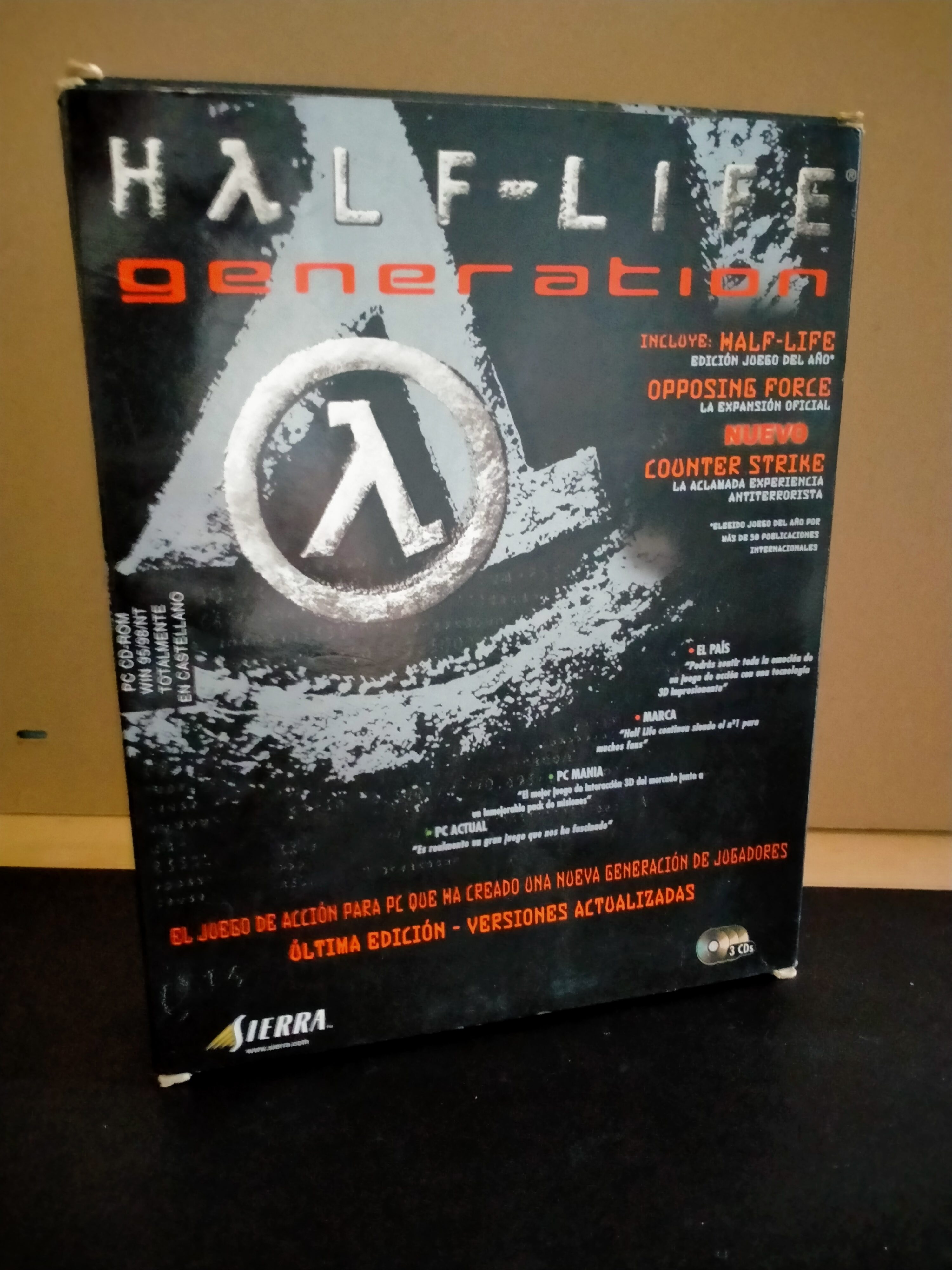 Edición física de Half-Life Generation