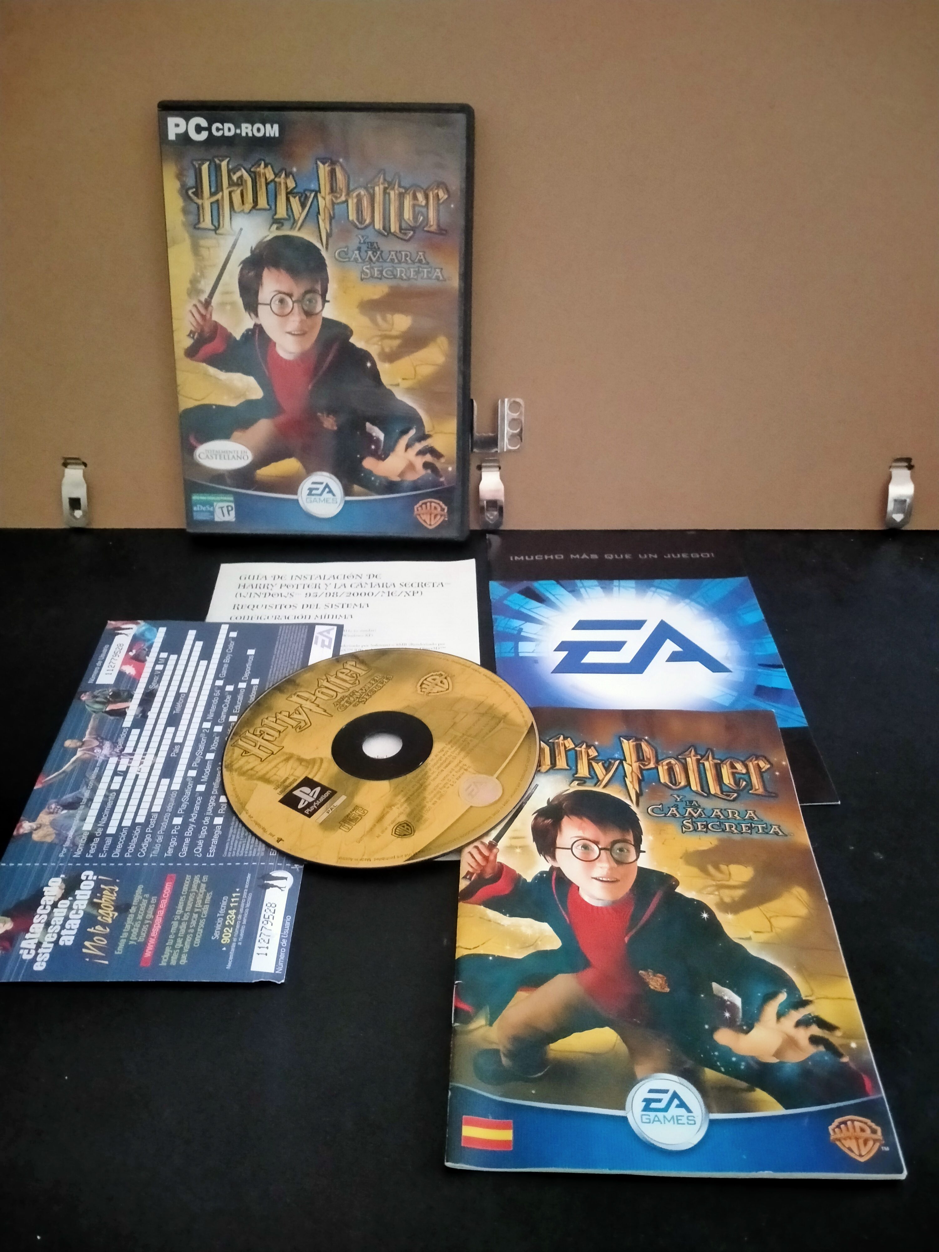 Edición física de Harry Potter y la Cámara Secreta