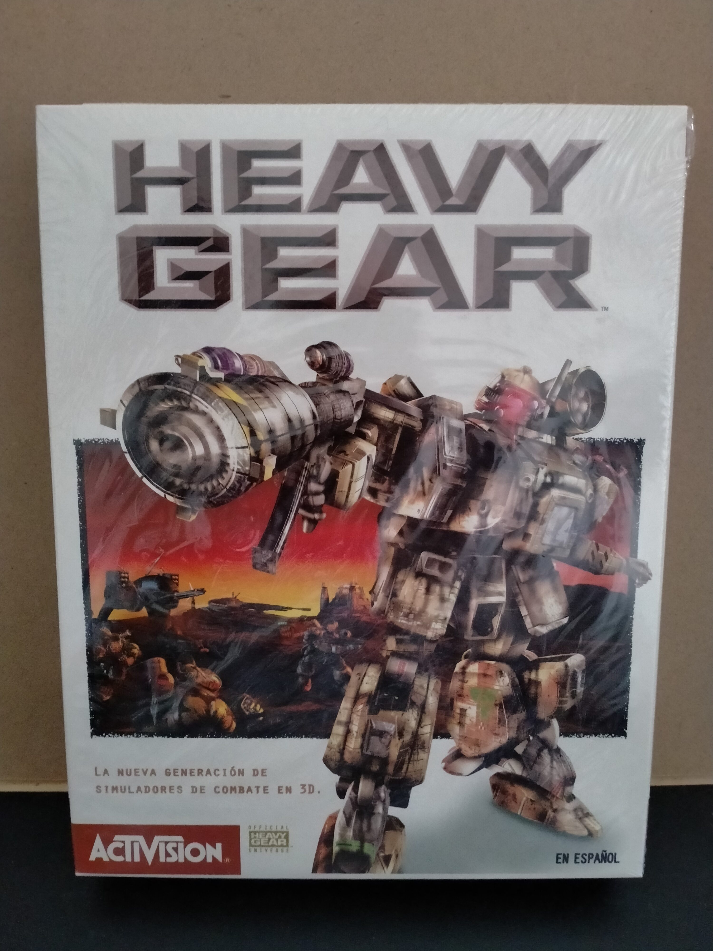 Edición física de Heavy Gear