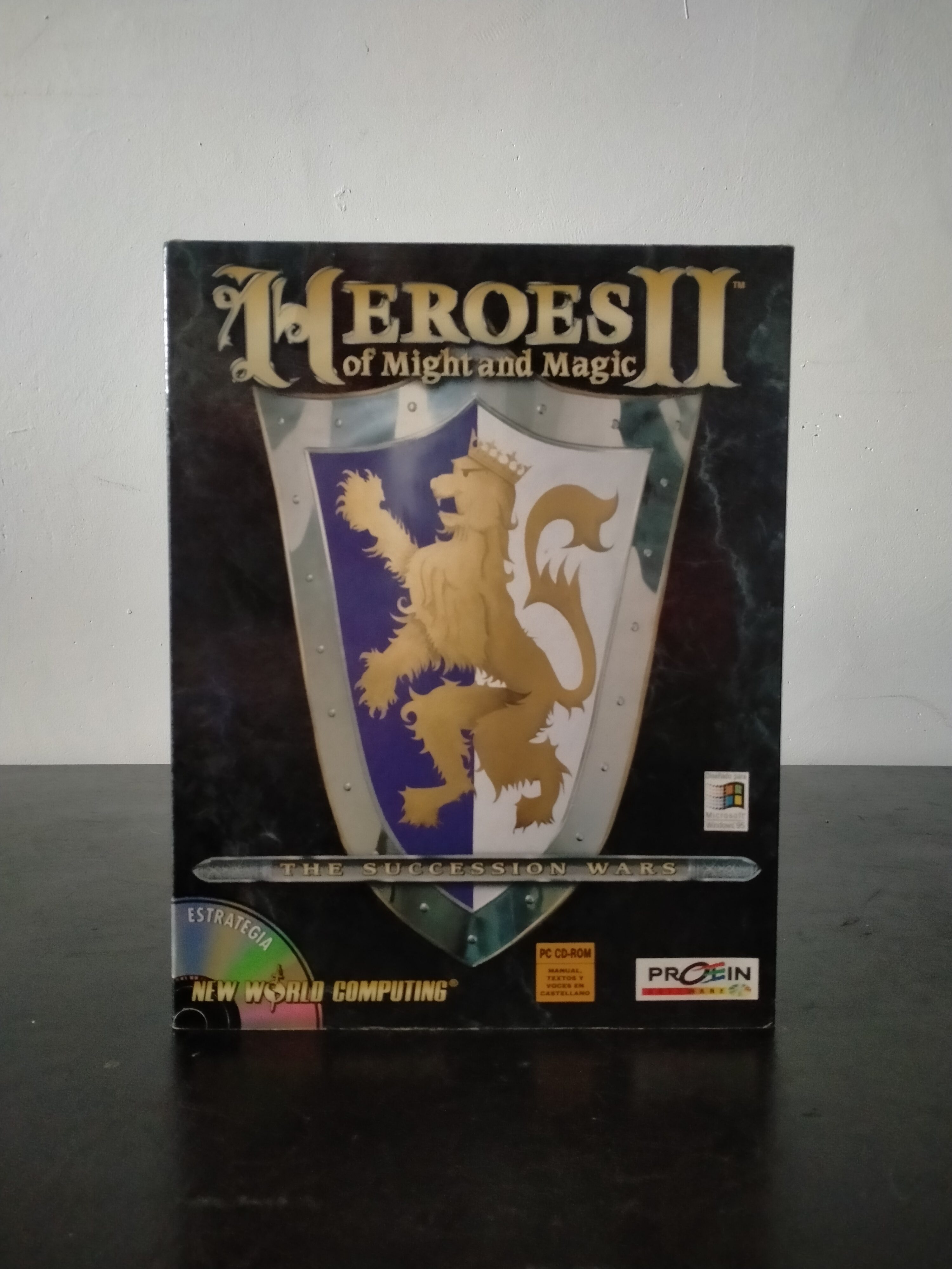 Portada de Heroes of Might and Magic II: The Succession Wars
