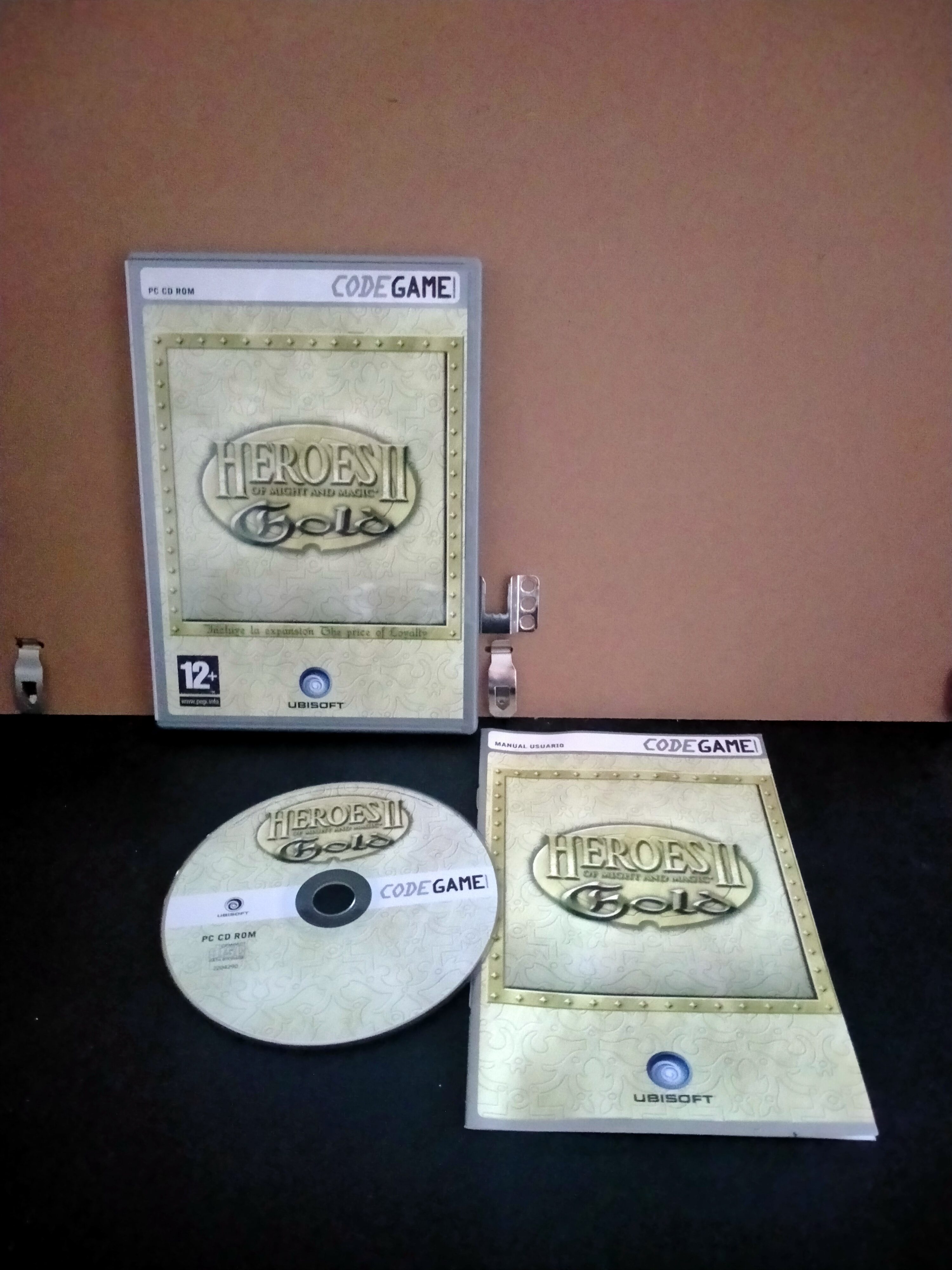 Edición física de Heroes of Might and Magic II: Gold