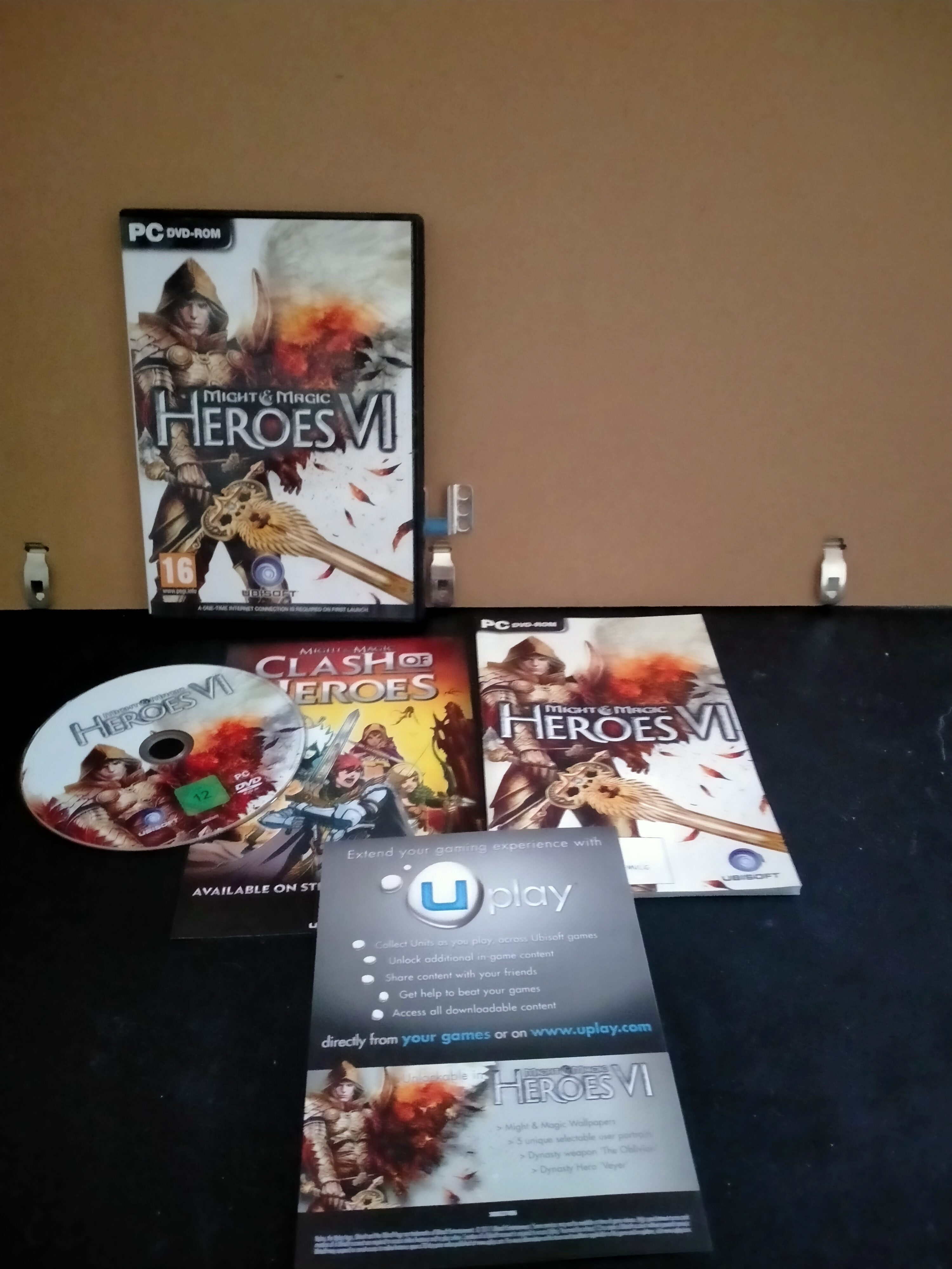 Edición física de Heroes of Might and Magic VI