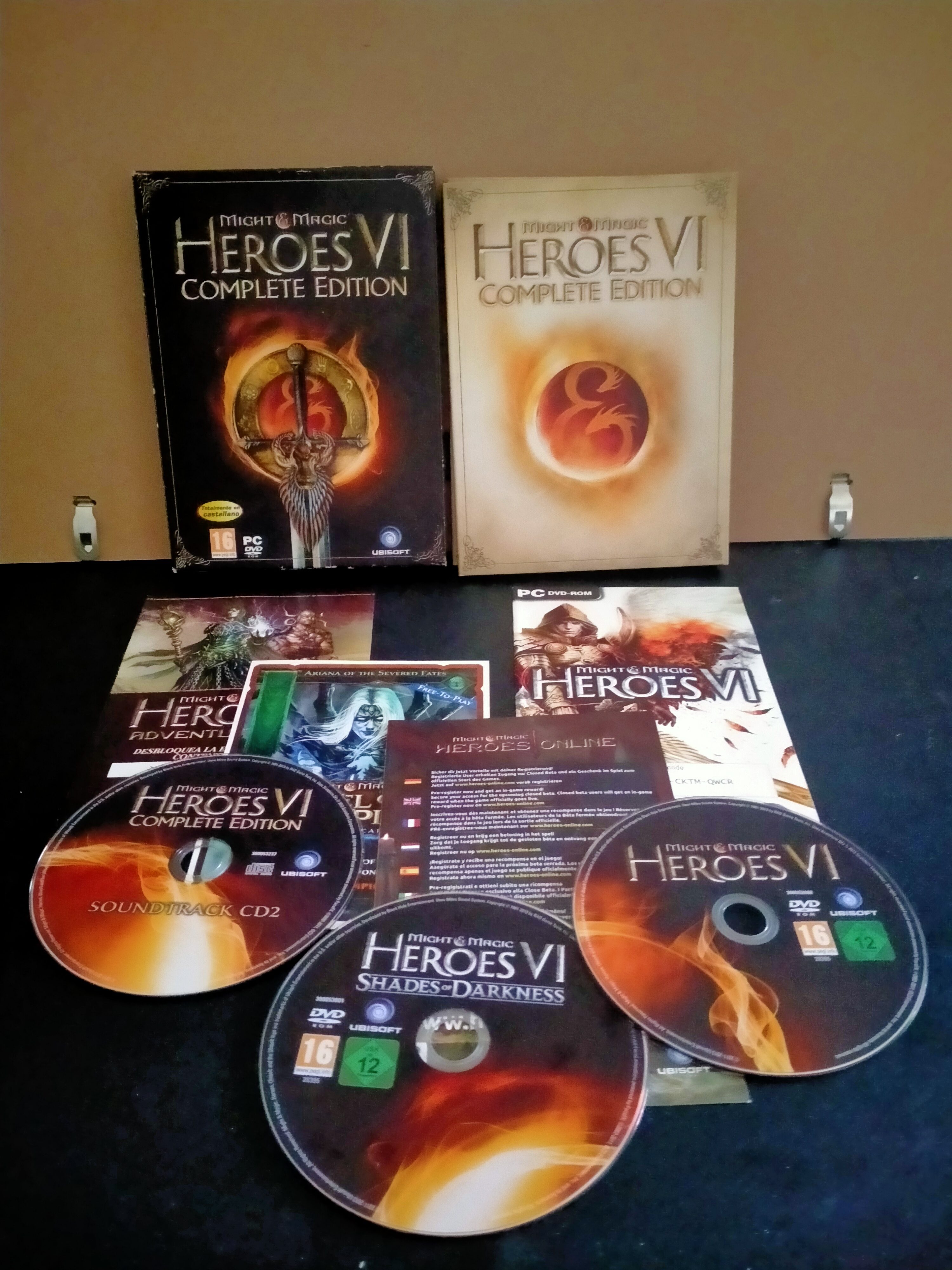 Edición física de Heroes of Might and Magic VI: Complete Edition