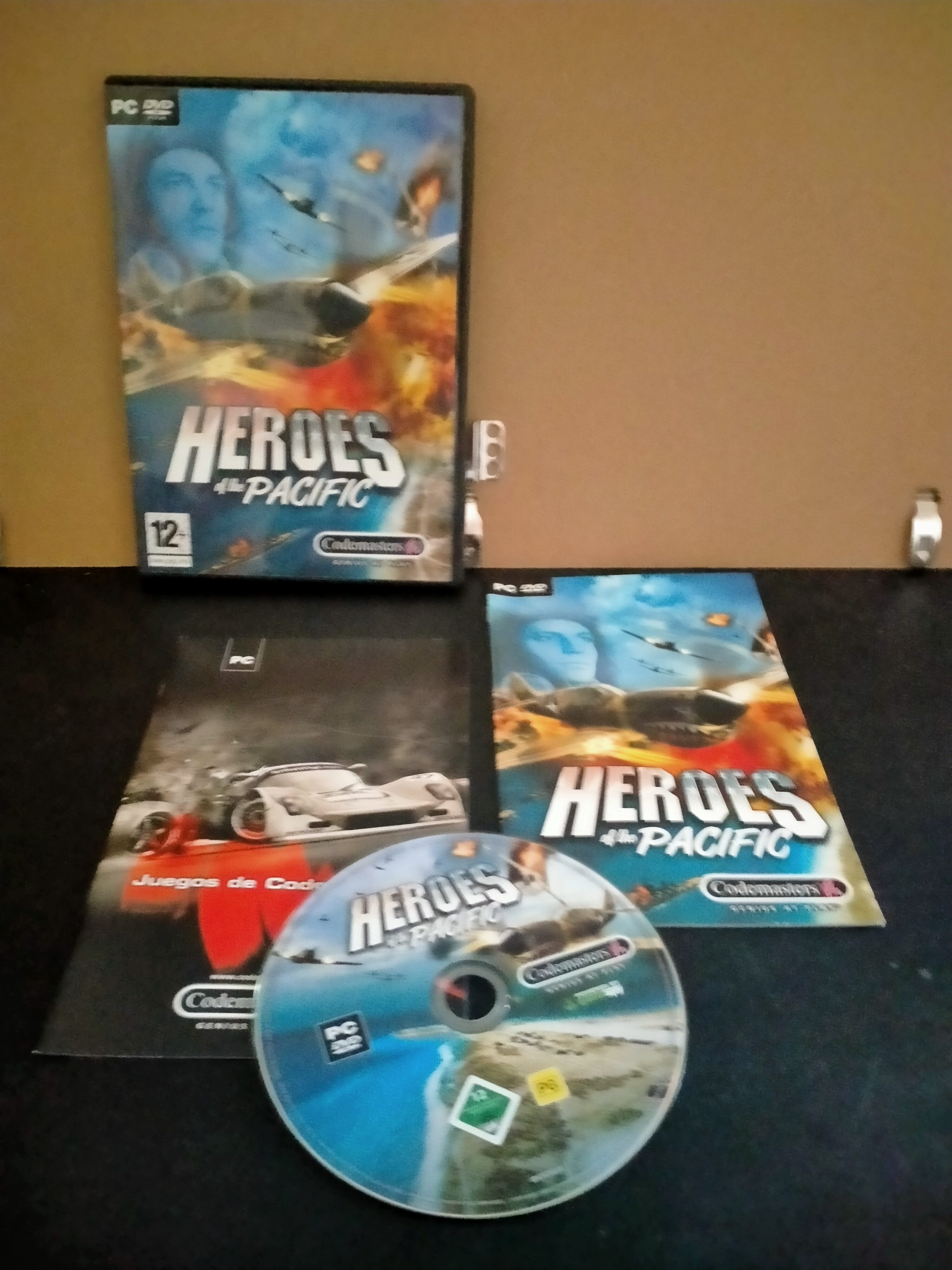 Edición física de Heroes of the Pacific